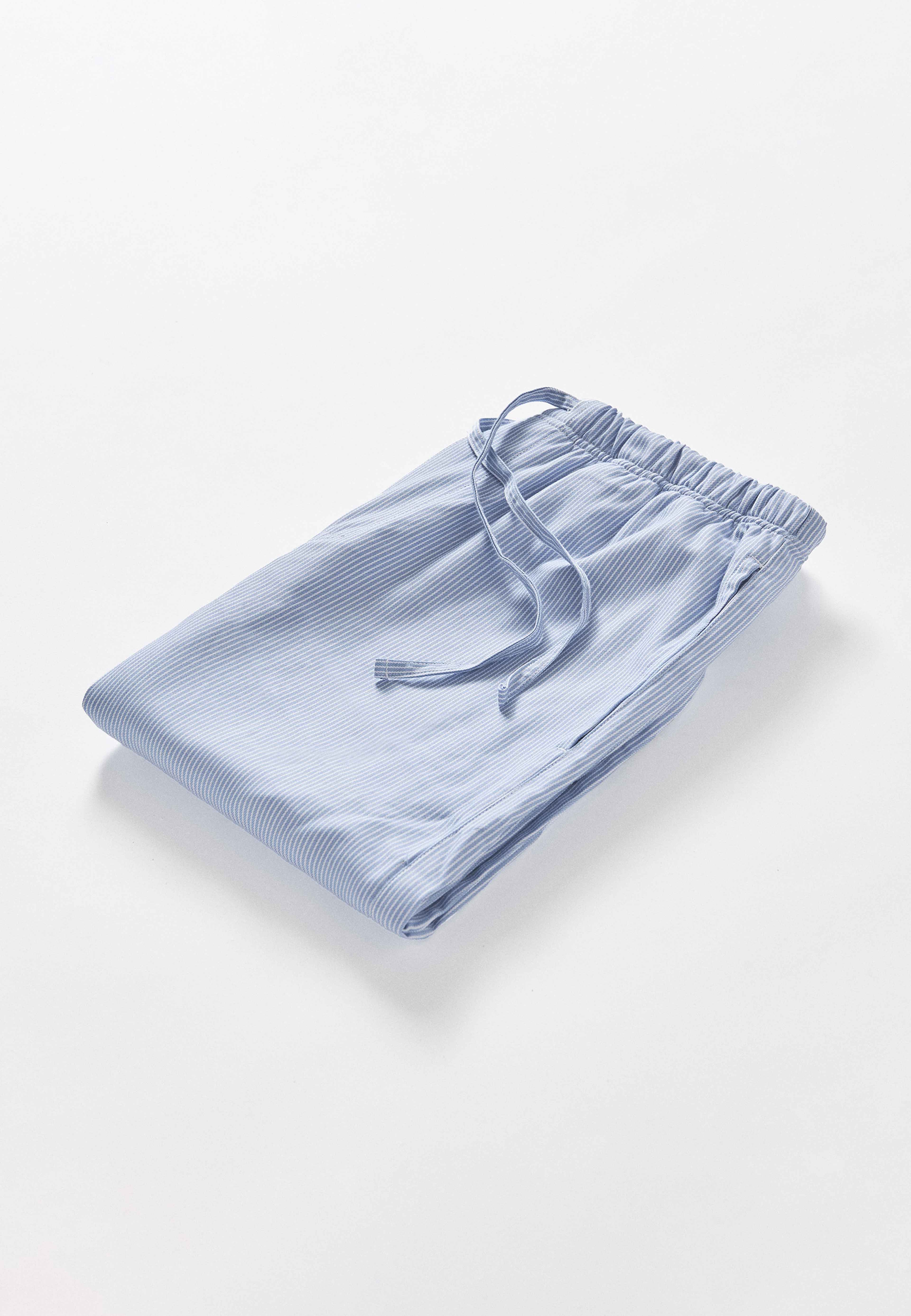 Bambu, Pyjamasbyxor, Blå Randig