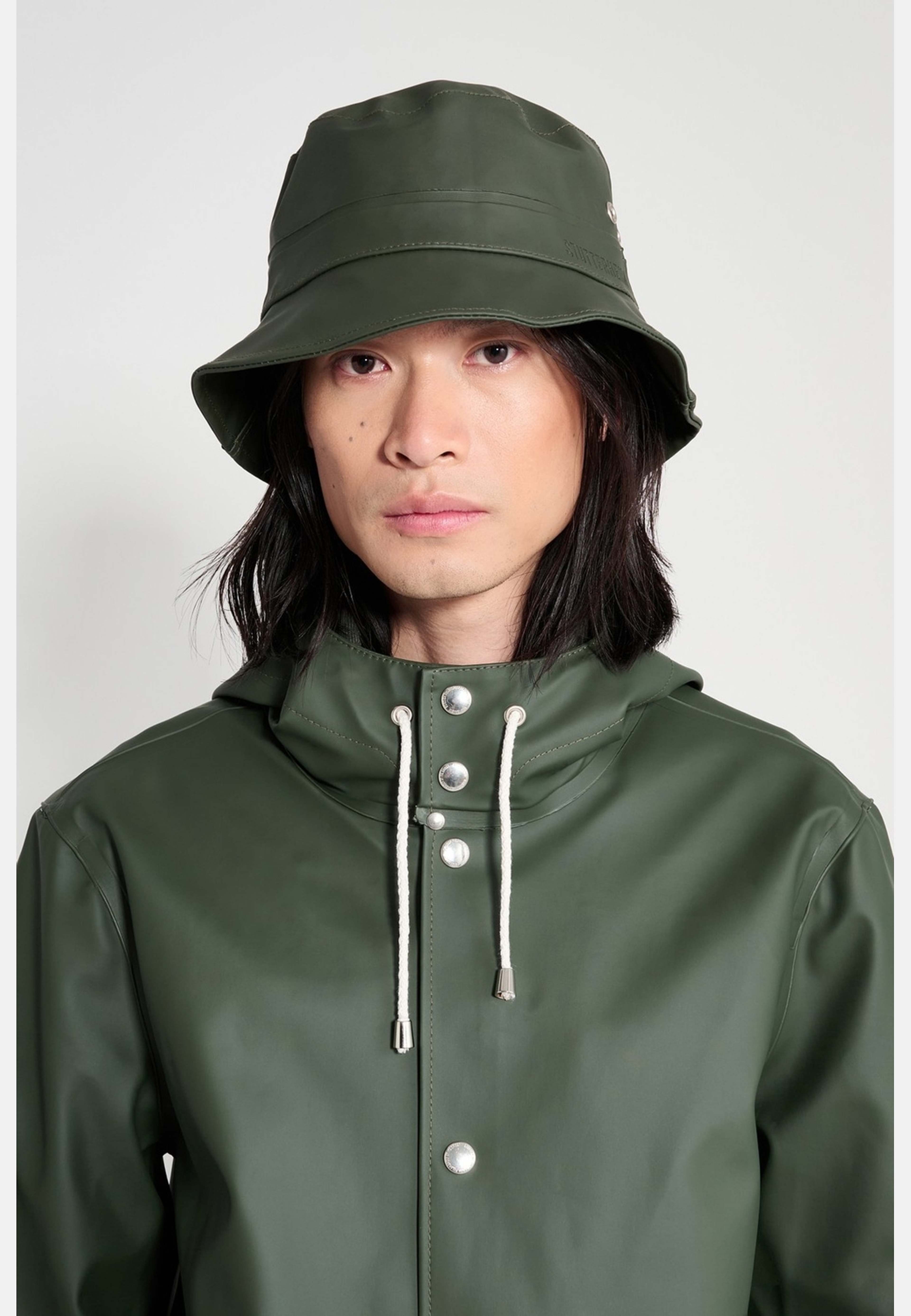 Beckholmen Bucket Hat, från Stutterheim, i färgen green. Klicka för att öppna bilden i stort format