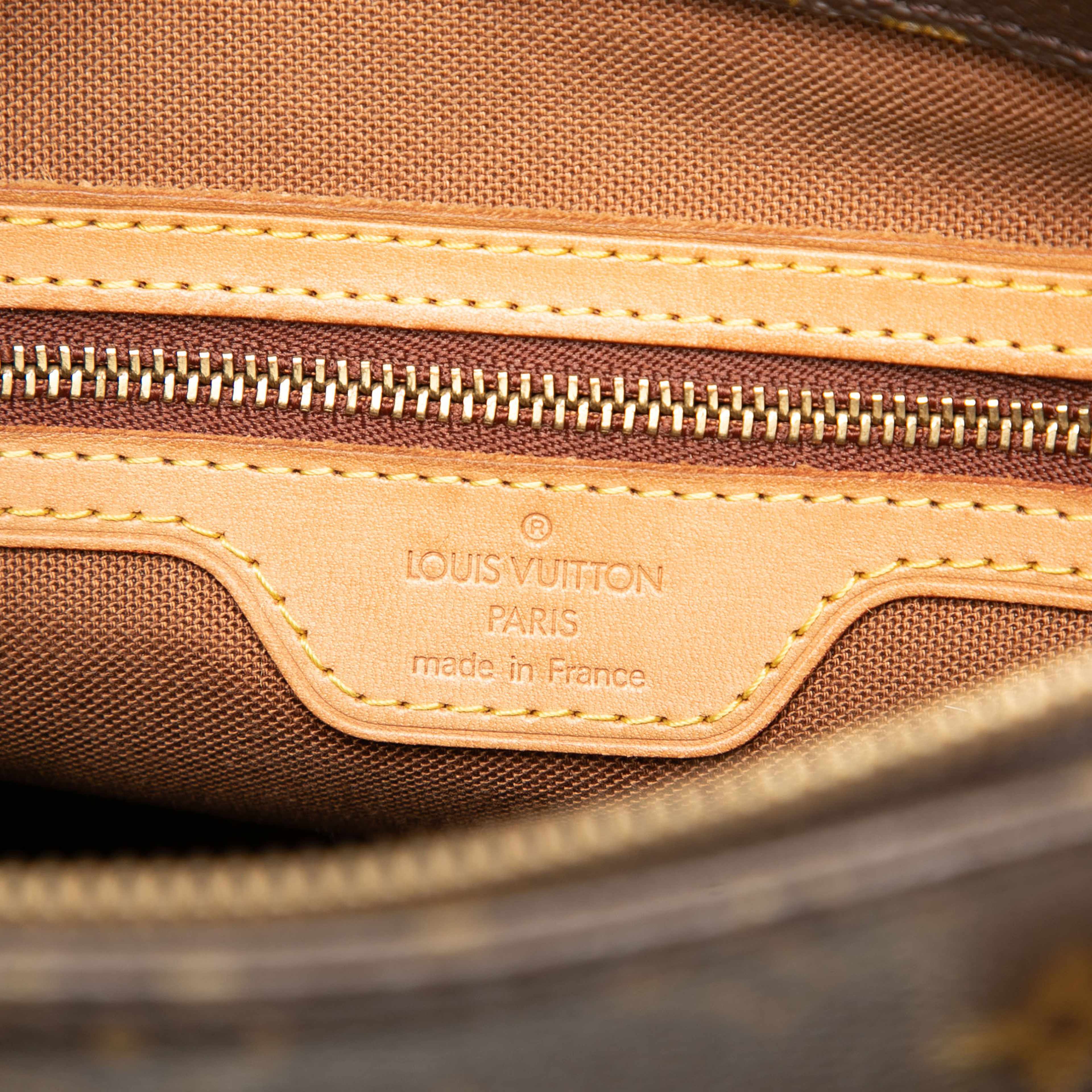 Louis Vuitton Monogram Cabas Piano, från Luxclusif, i färgen brown. Klicka för att öppna bilden i stort format