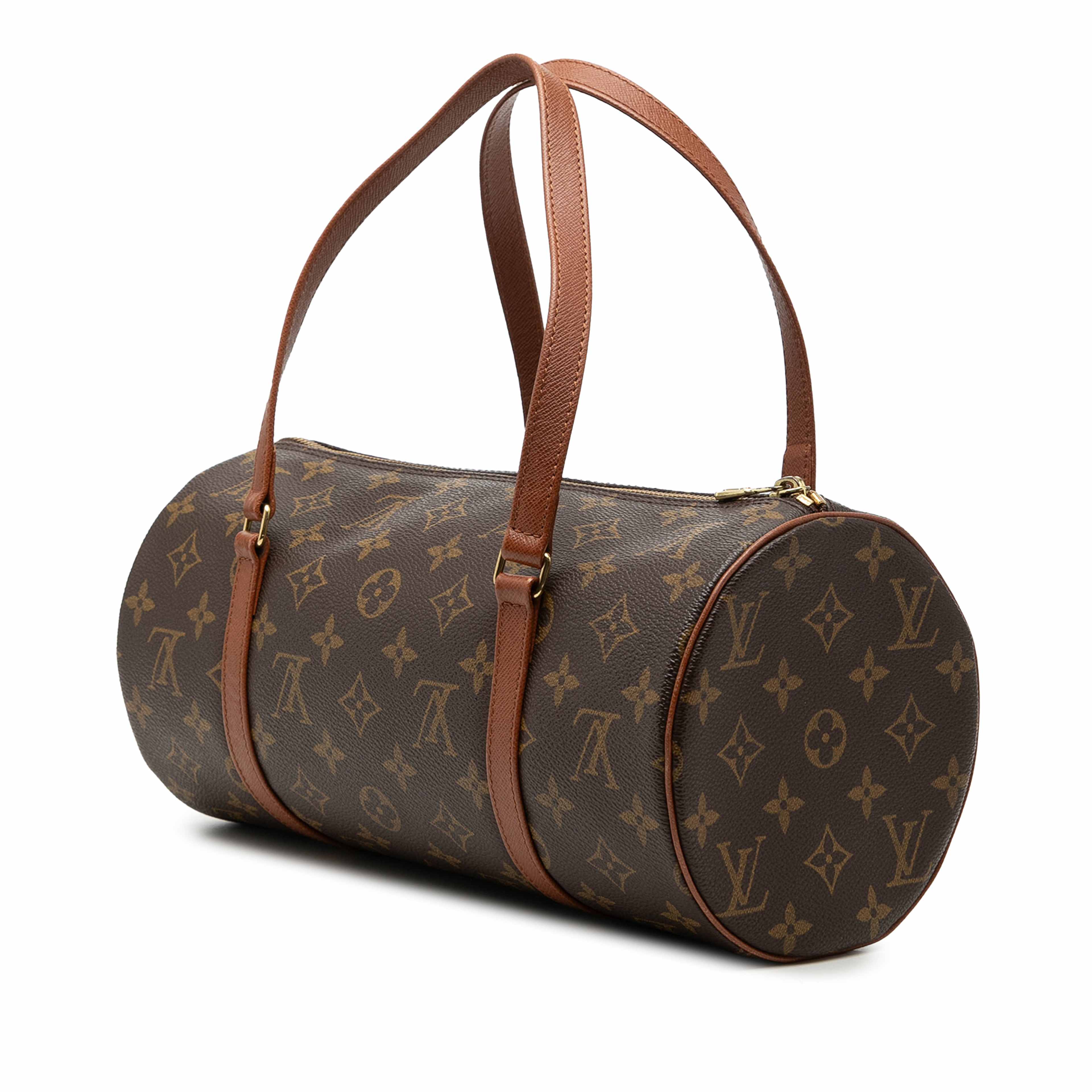 Louis Vuitton Monogram Papillon 30, från Luxclusif, i färgen brun. Klicka för att öppna bilden i stort format
