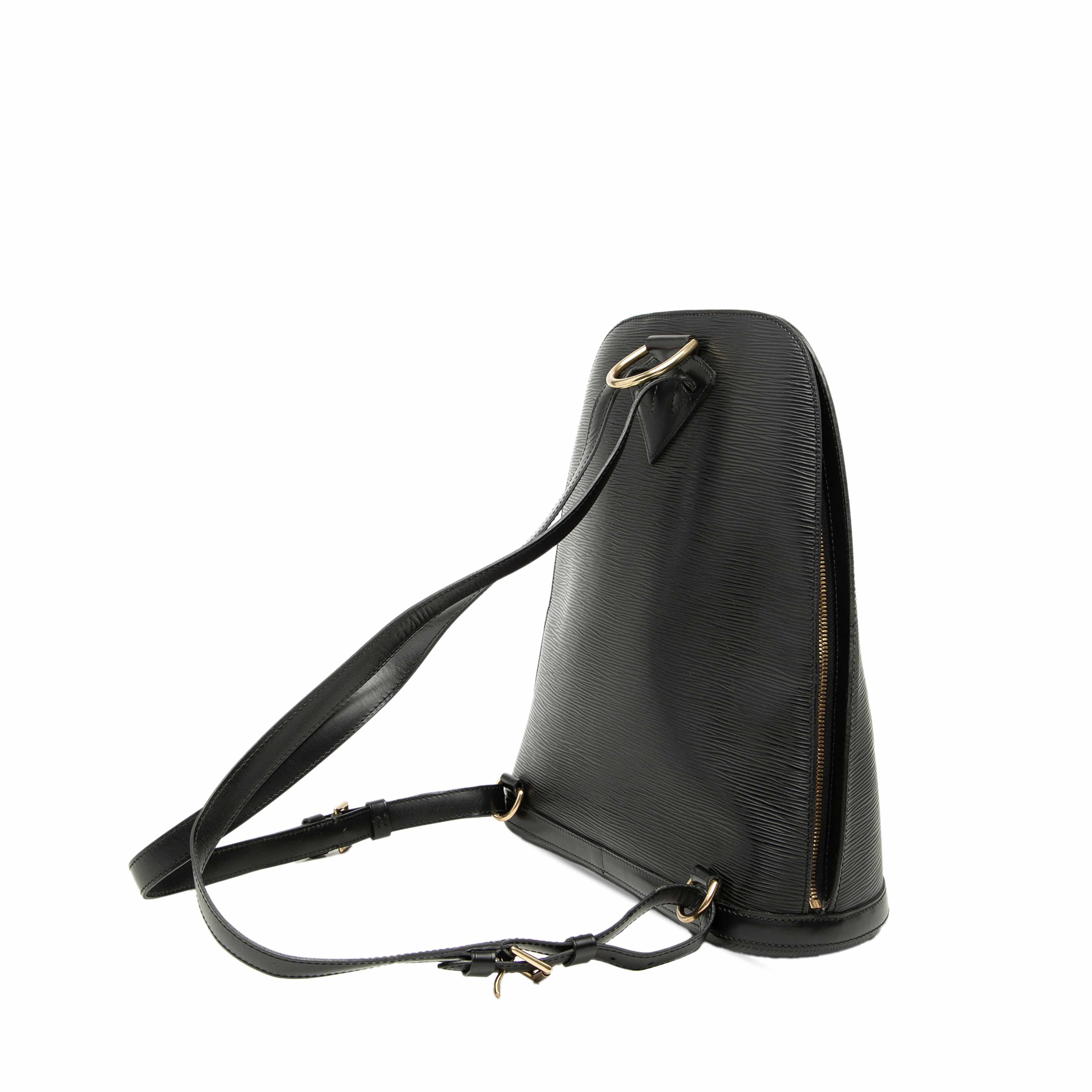 Louis Vuitton Epi Gobelins, från Luxclusif, i färgen black. Klicka för att öppna bilden i stort format