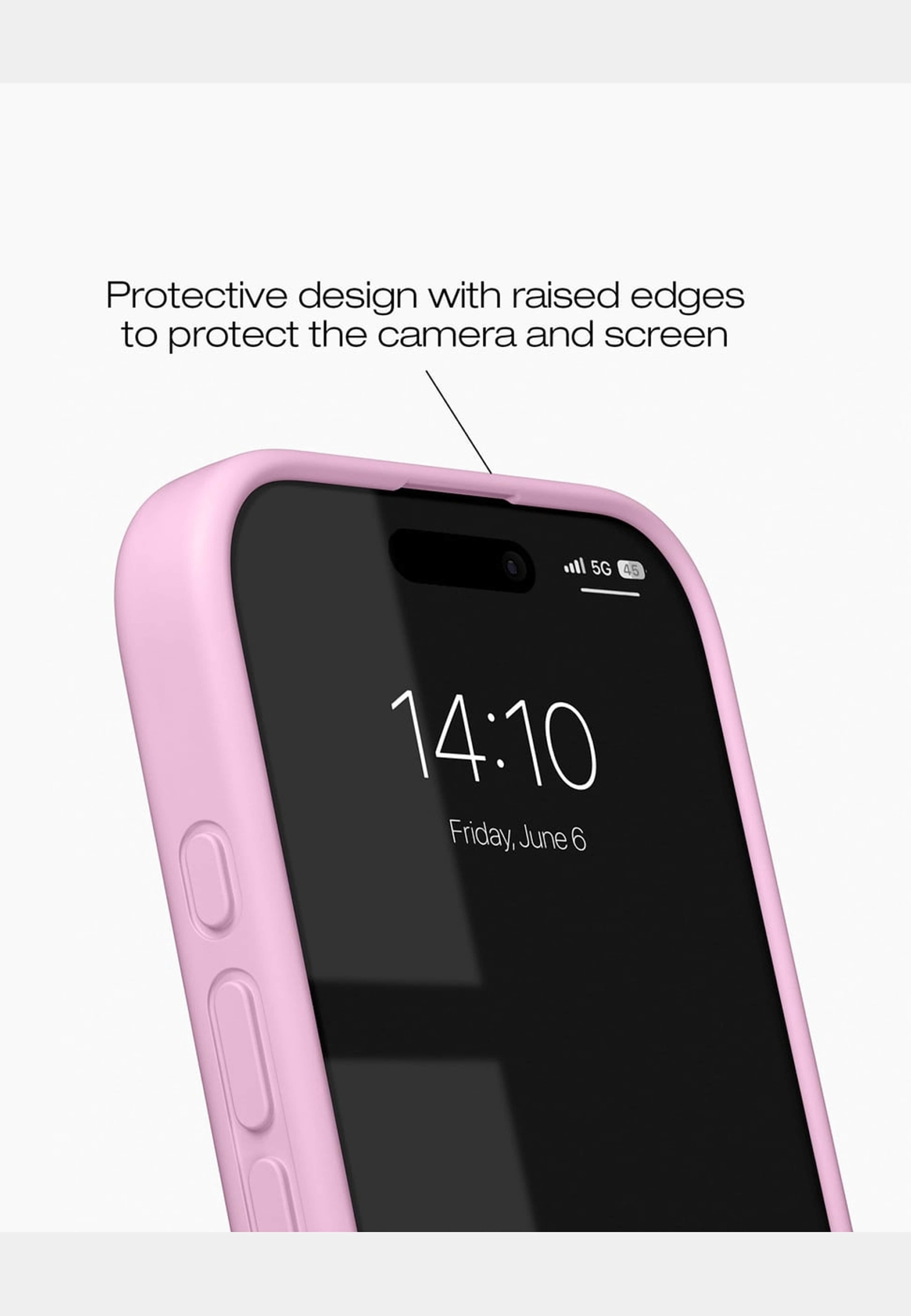 Silicone Case Magsafe Iphone, från Ideal Of Sweden, i färgen pink. Klicka för att öppna bilden i stort format