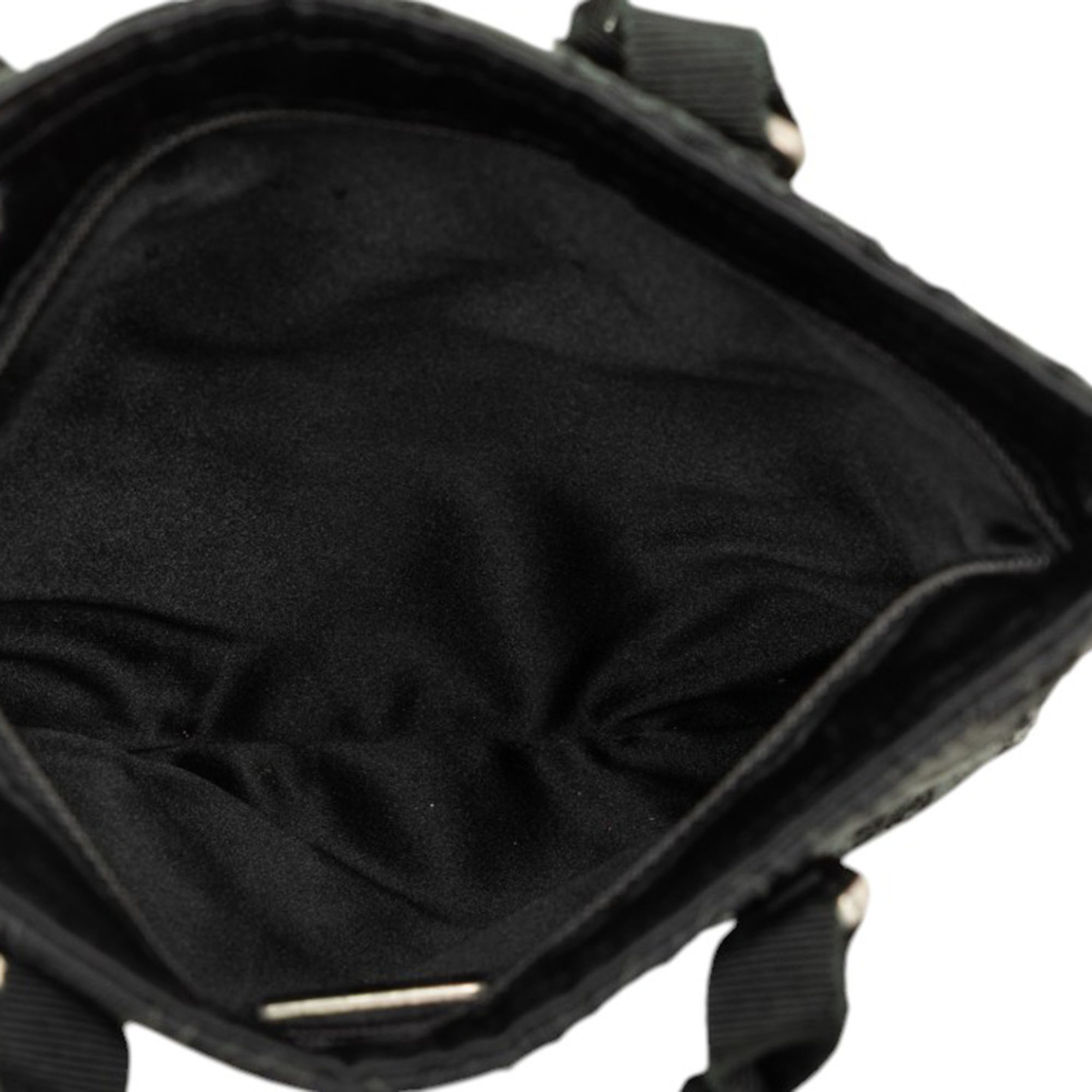 Prada Tessuto And Floral Lace Handbag, från Luxclusif, i färgen svart. Klicka för att öppna bilden i stort format