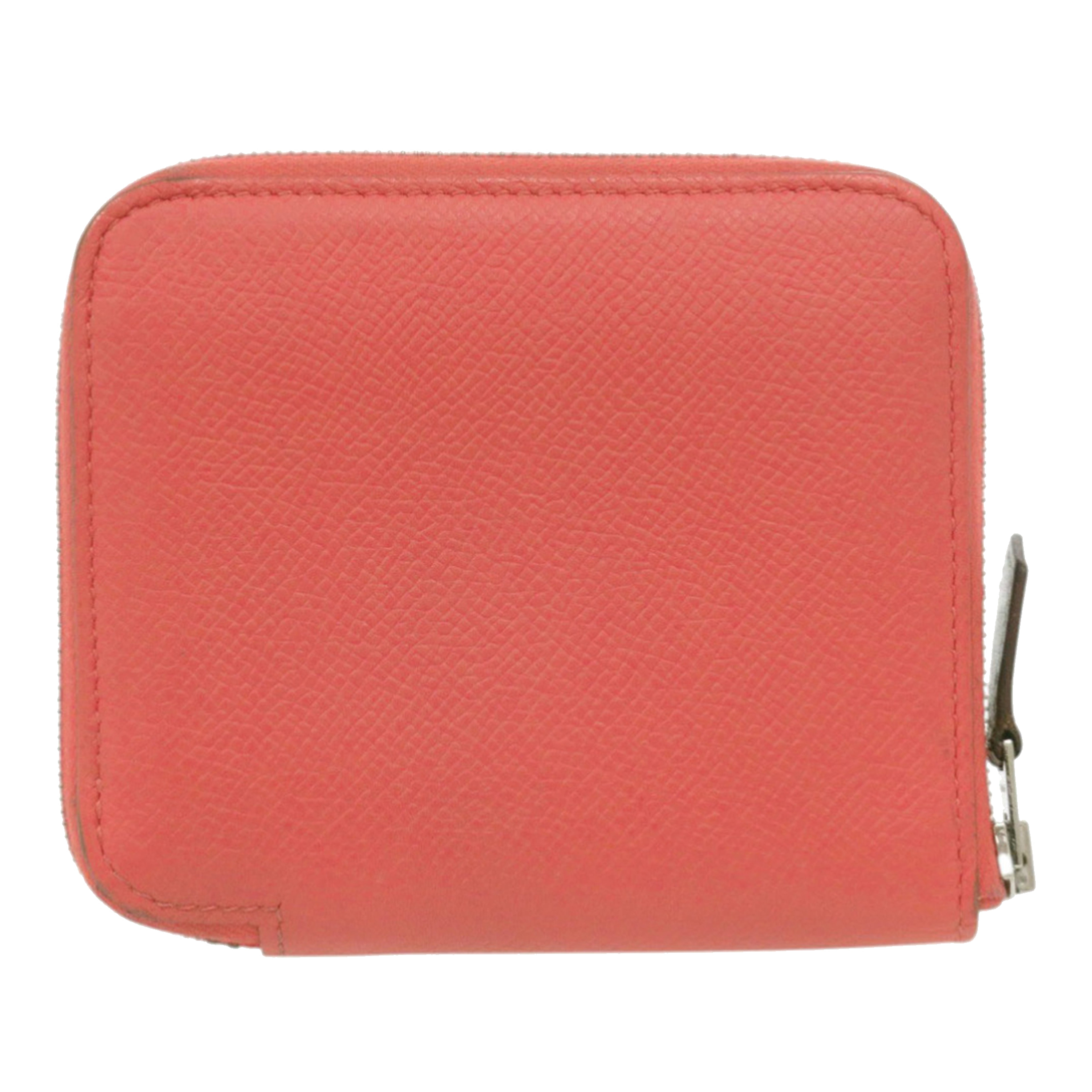 Hermès Epsom Silk In Compact Wallet, från Luxclusif, i färgen rosa. Klicka för att öppna bilden i stort format