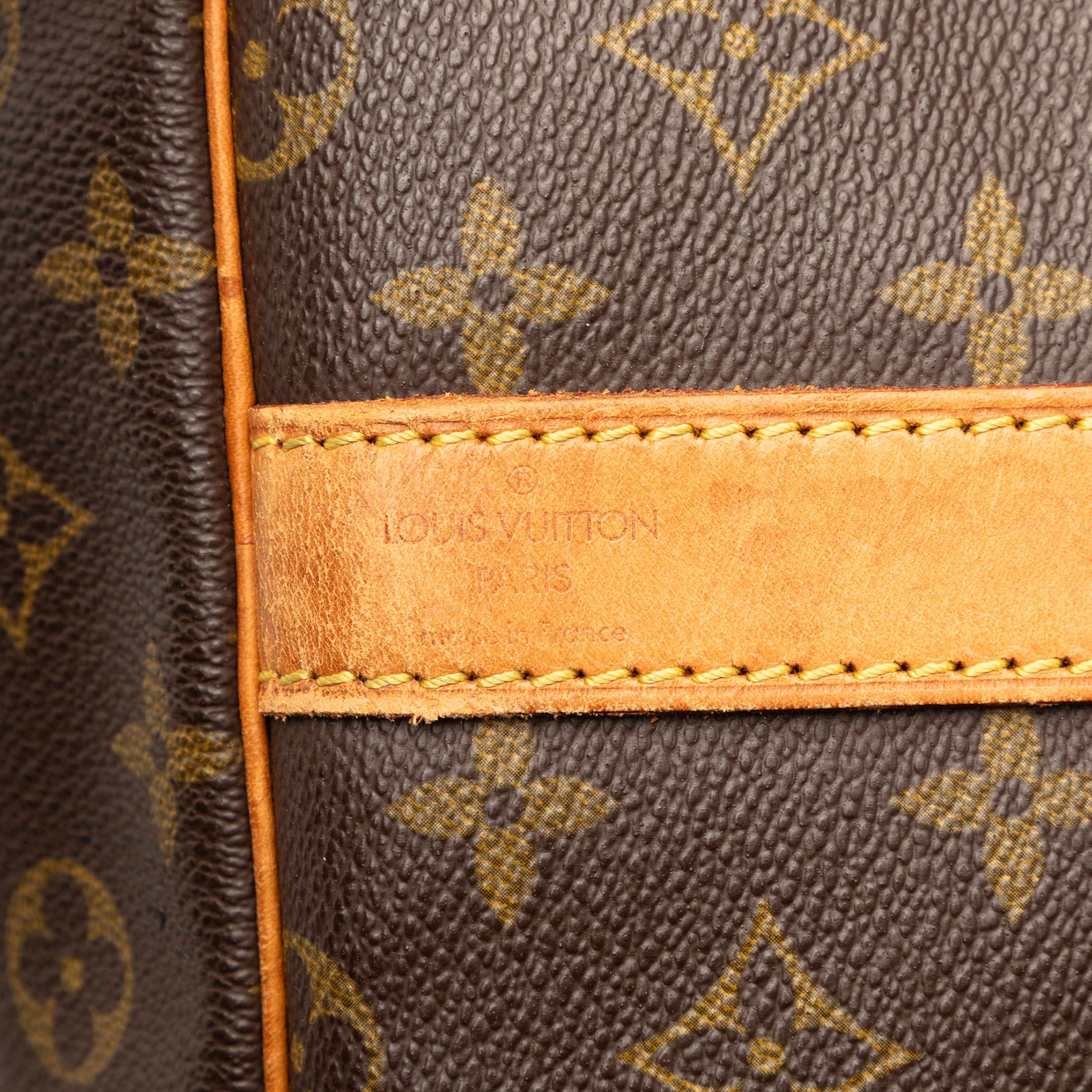 Louis Vuitton Monogram Keepall Bandouliere 60, från Luxclusif, i färgen brown. Klicka för att öppna bilden i stort format