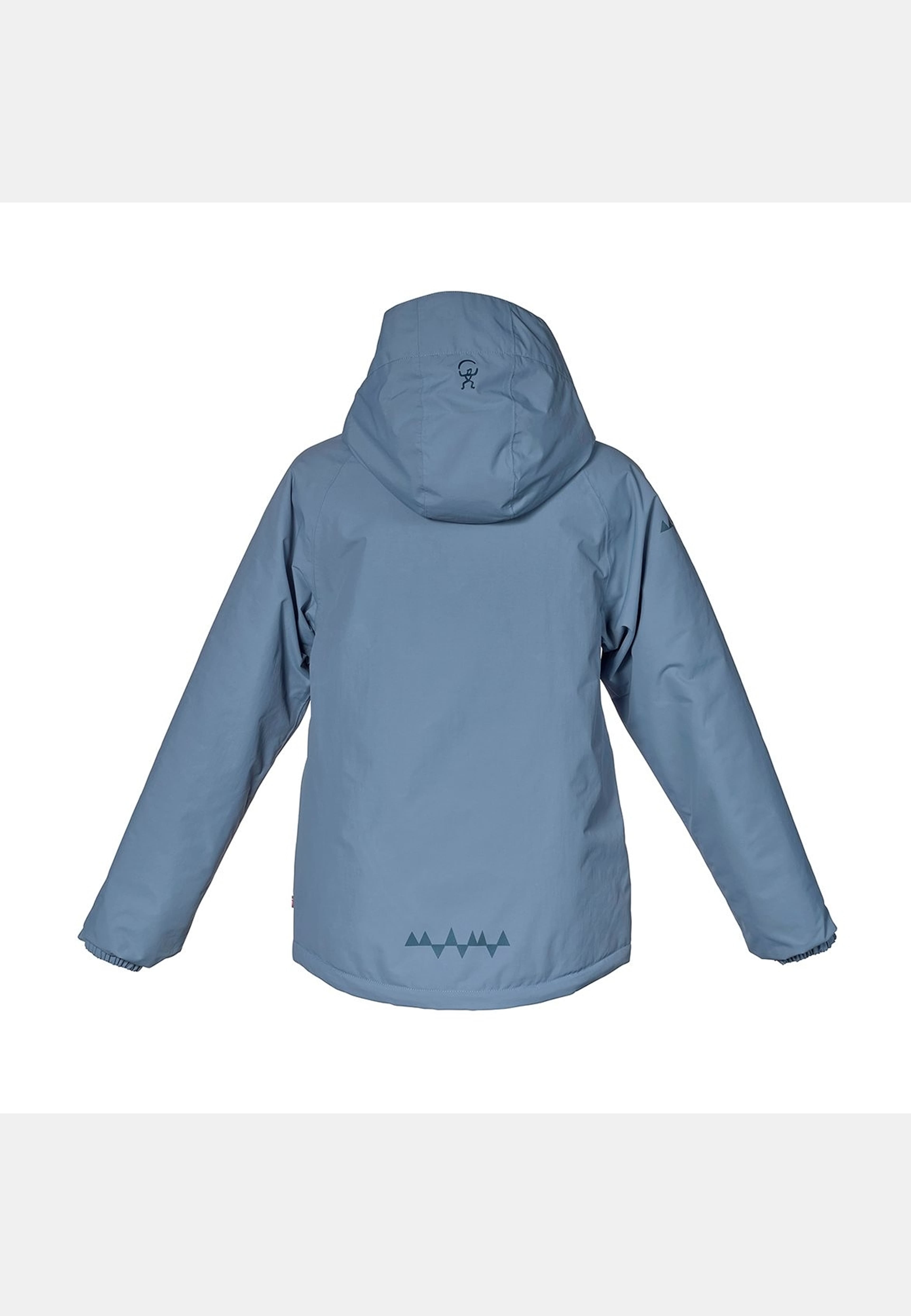 Carving Vinterjacka, från ISBJÖRN of Sweden, i färgen lagoon. Klicka för att öppna bilden i stort format