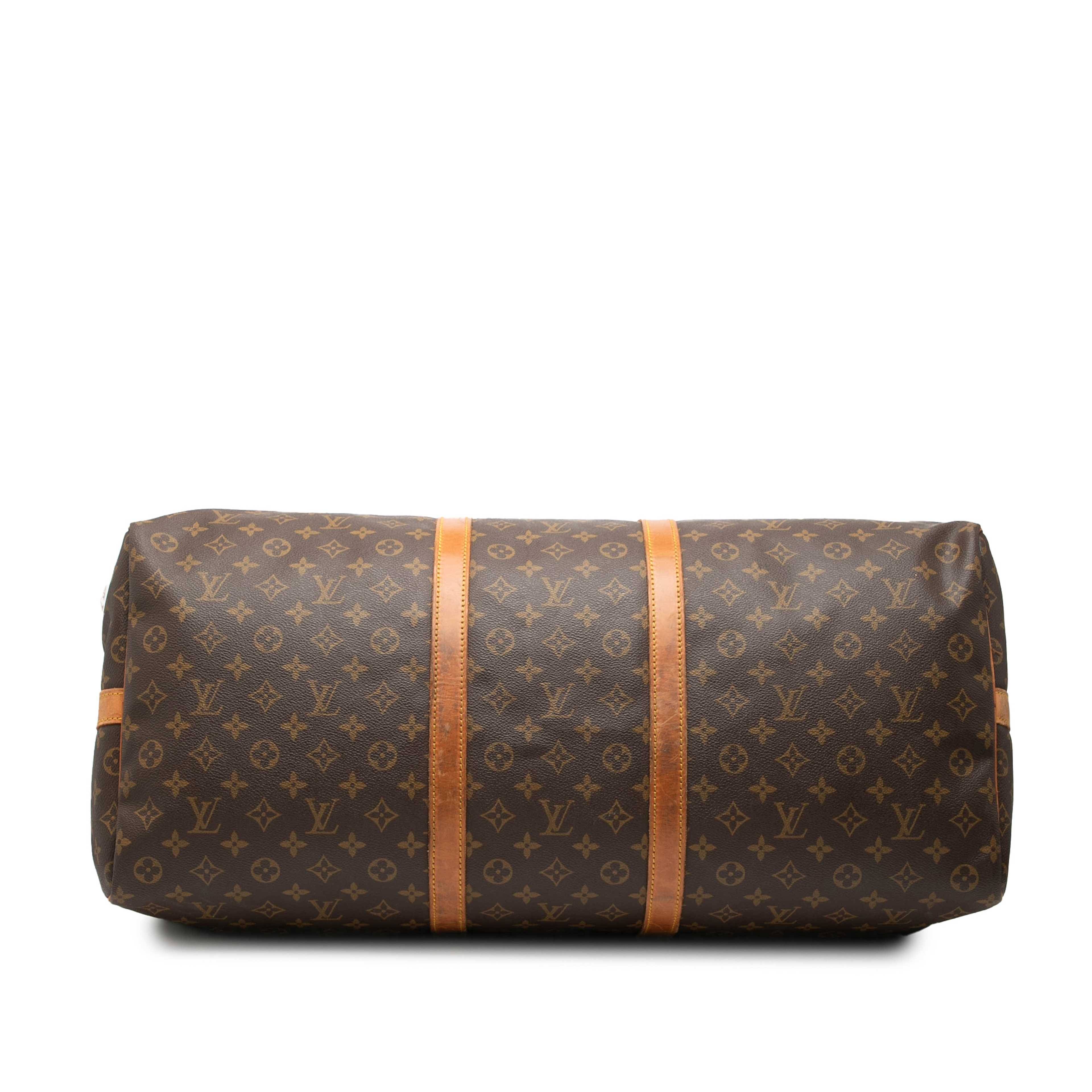 Louis Vuitton Monogram Keepall Bandouliere 60, från Luxclusif, i färgen brown. Klicka för att öppna bilden i stort format