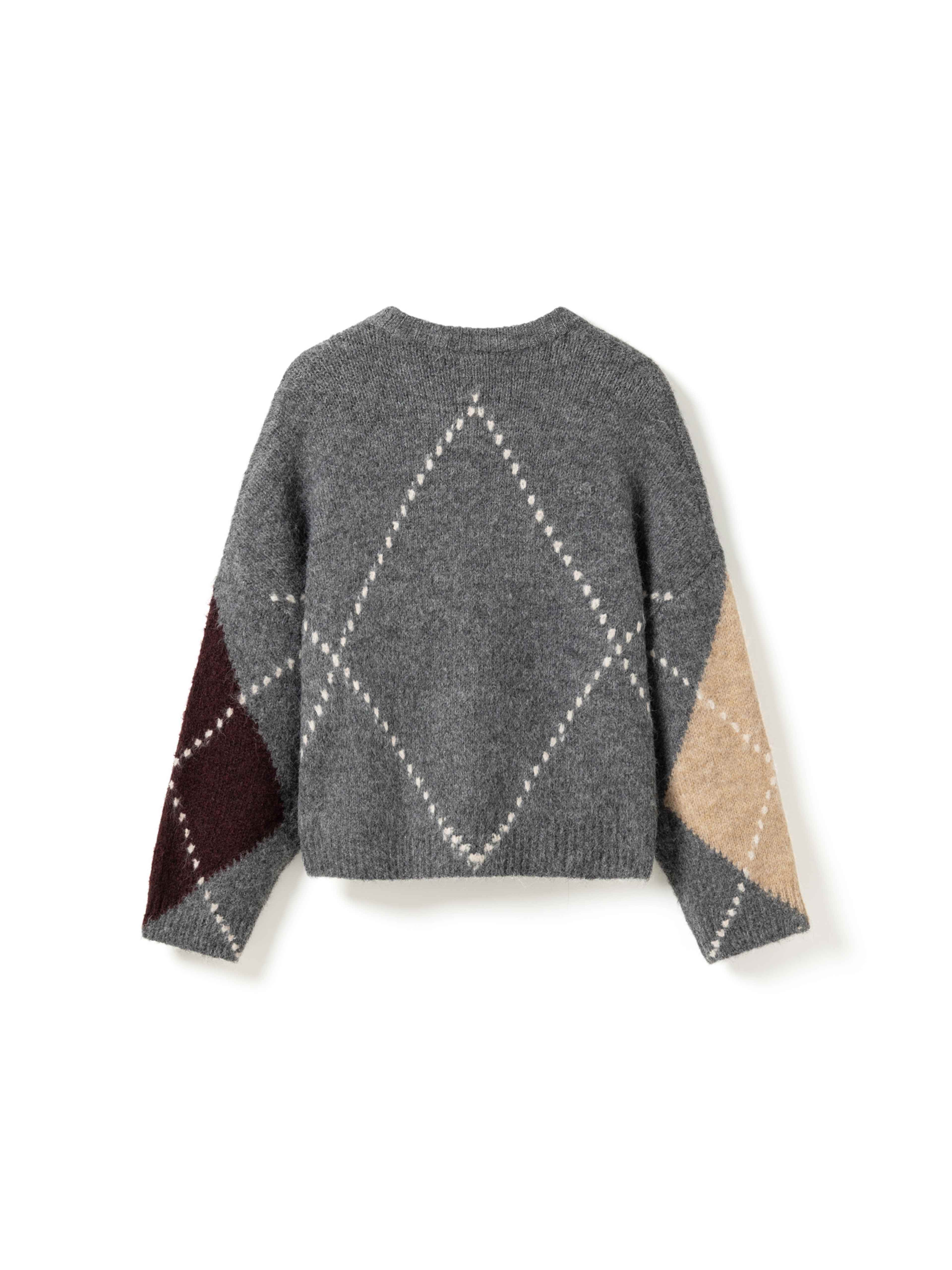 Lai Knit - Medium Grey Mel, från Noella, i färgen medium grey mel. Klicka för att öppna bilden i stort format