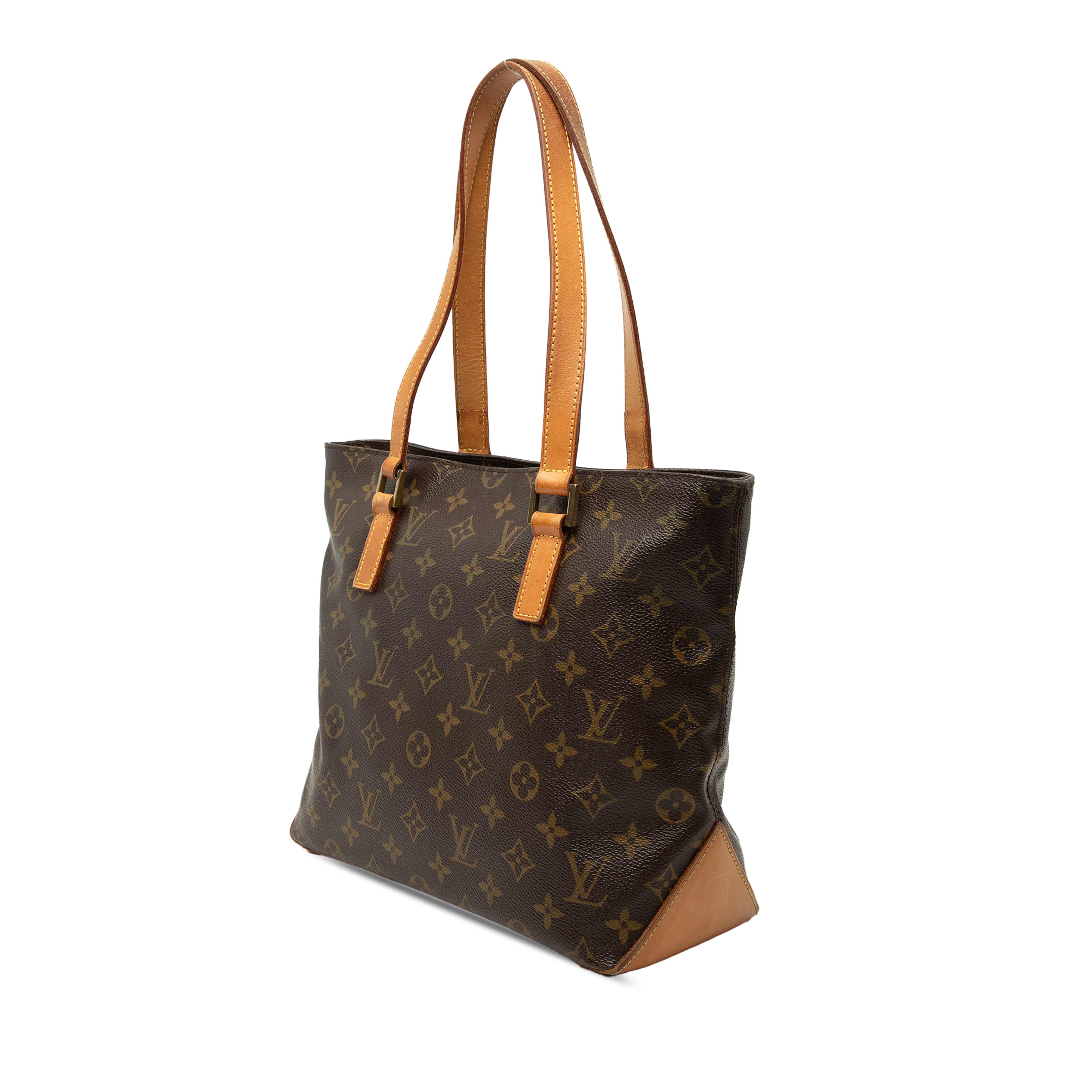 Louis Vuitton Monogram Cabas Piano, från Luxclusif, i färgen brun. Klicka för att öppna bilden i stort format
