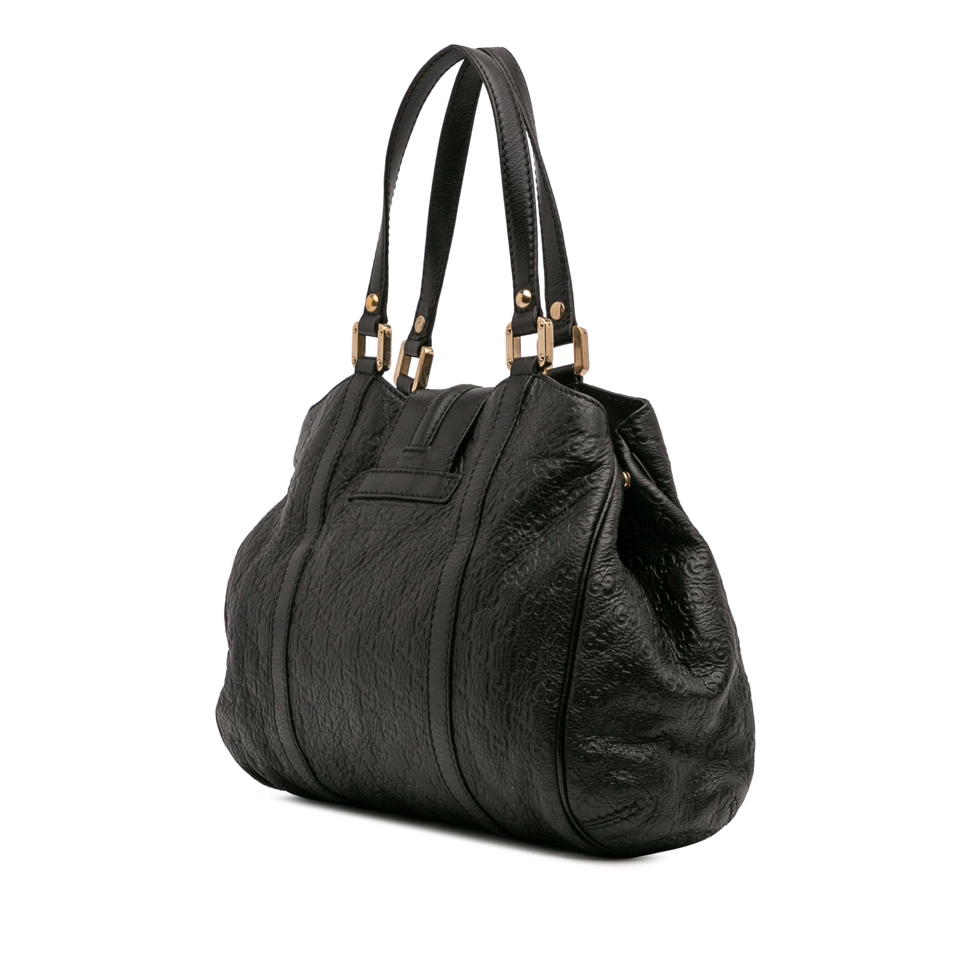Gucci Guccissima New Ladies Tote, från Luxclusif, i färgen black. Klicka för att öppna bilden i stort format