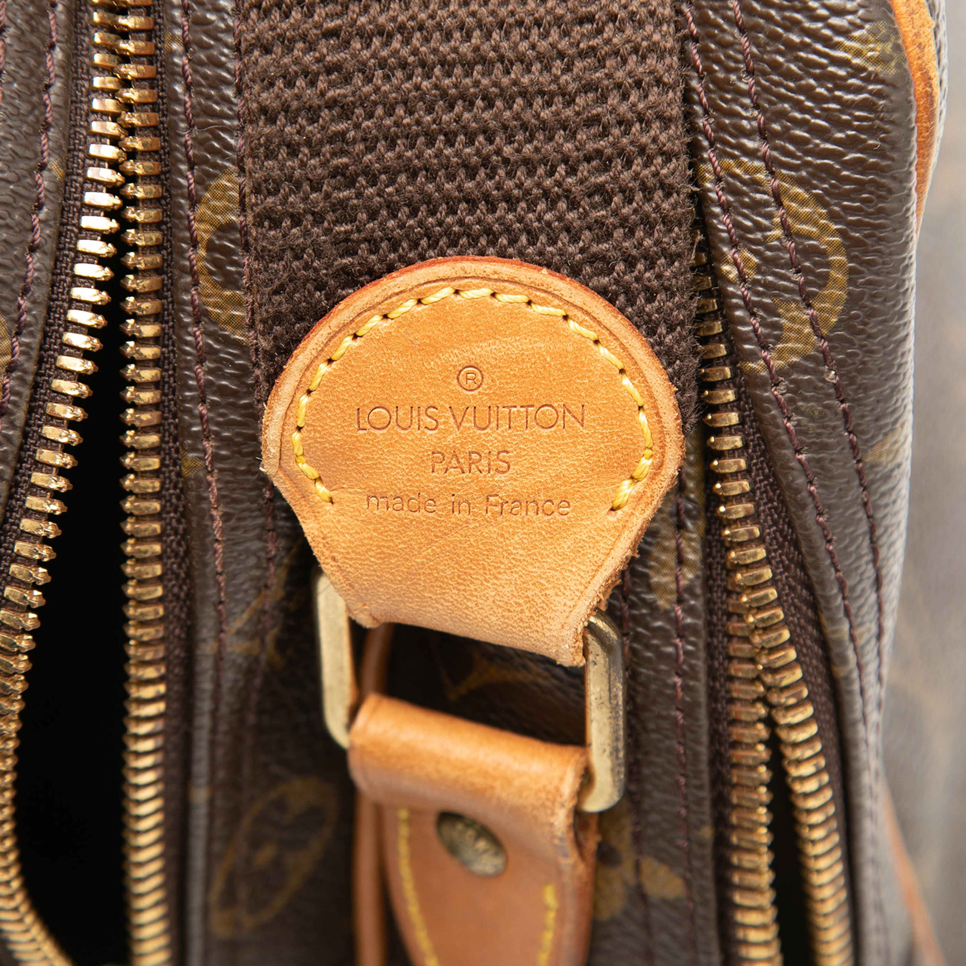 Louis Vuitton Monogram Reporter Gm, från Luxclusif, i färgen brun. Klicka för att öppna bilden i stort format