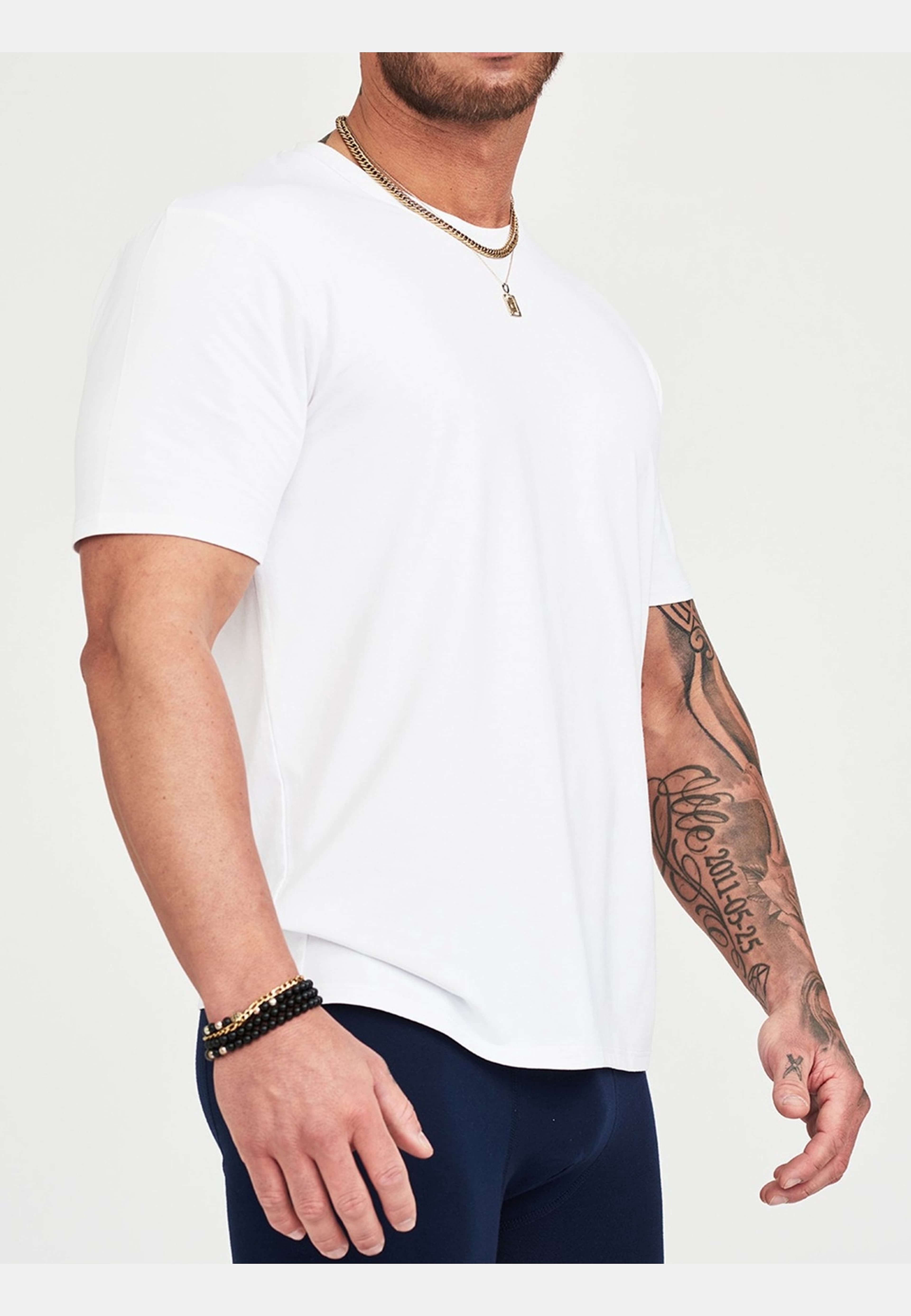 Bamboo Tee, från Frank Dandy, i färgen white. Klicka för att öppna bilden i stort format
