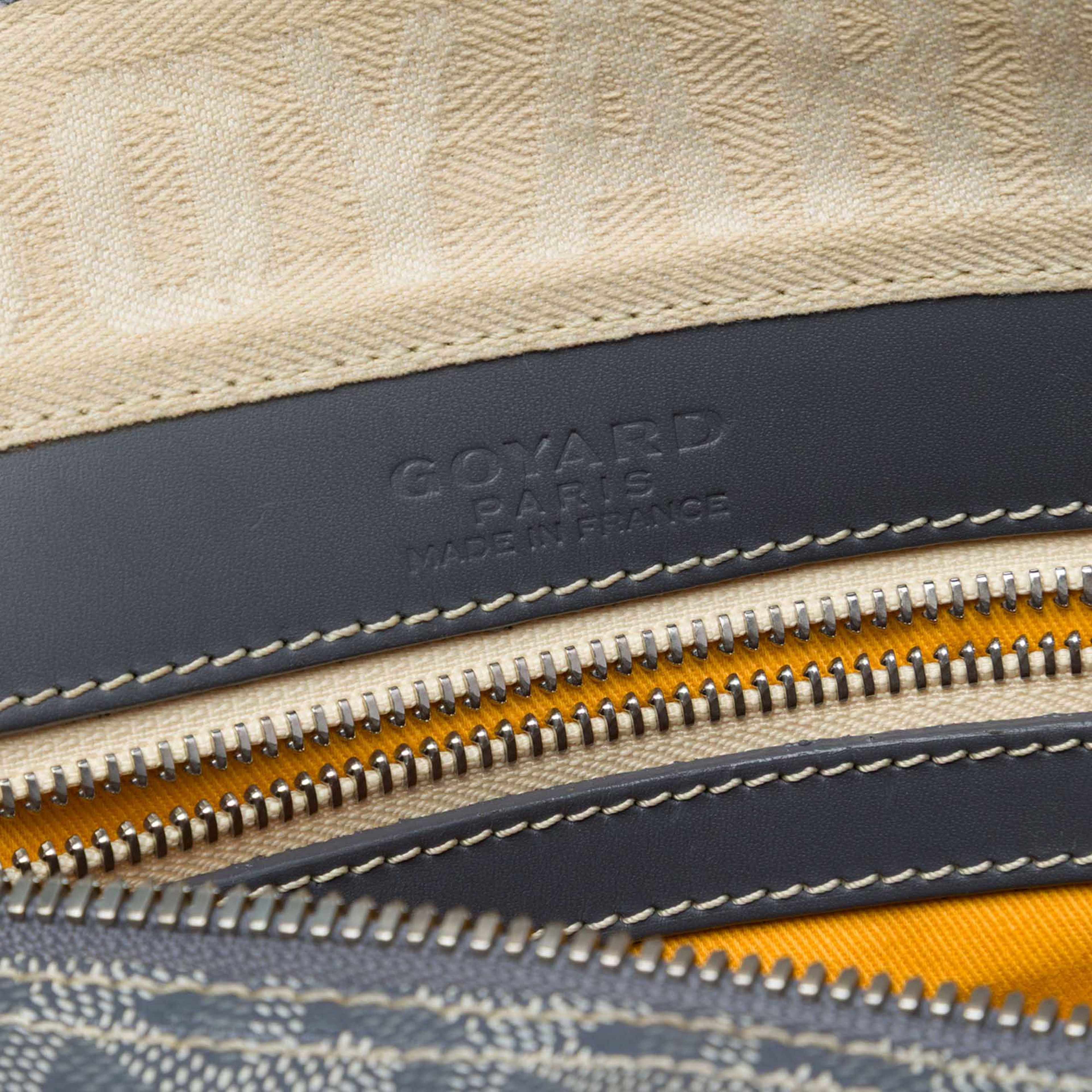 Goyard Goyardine Croisiere 45, från Luxclusif, i färgen grå. Klicka för att öppna bilden i stort format