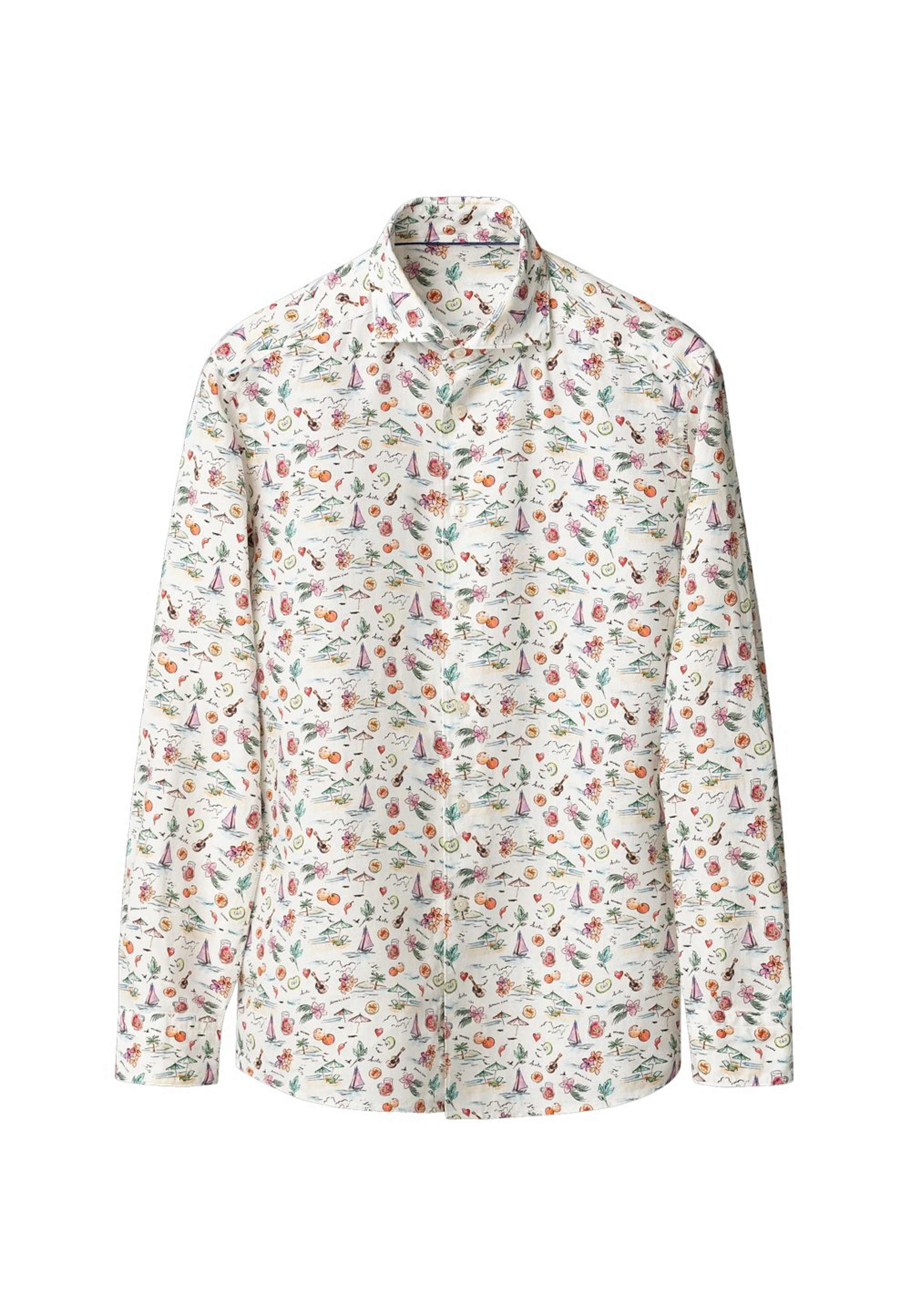 Linneskjorta Slim Fit