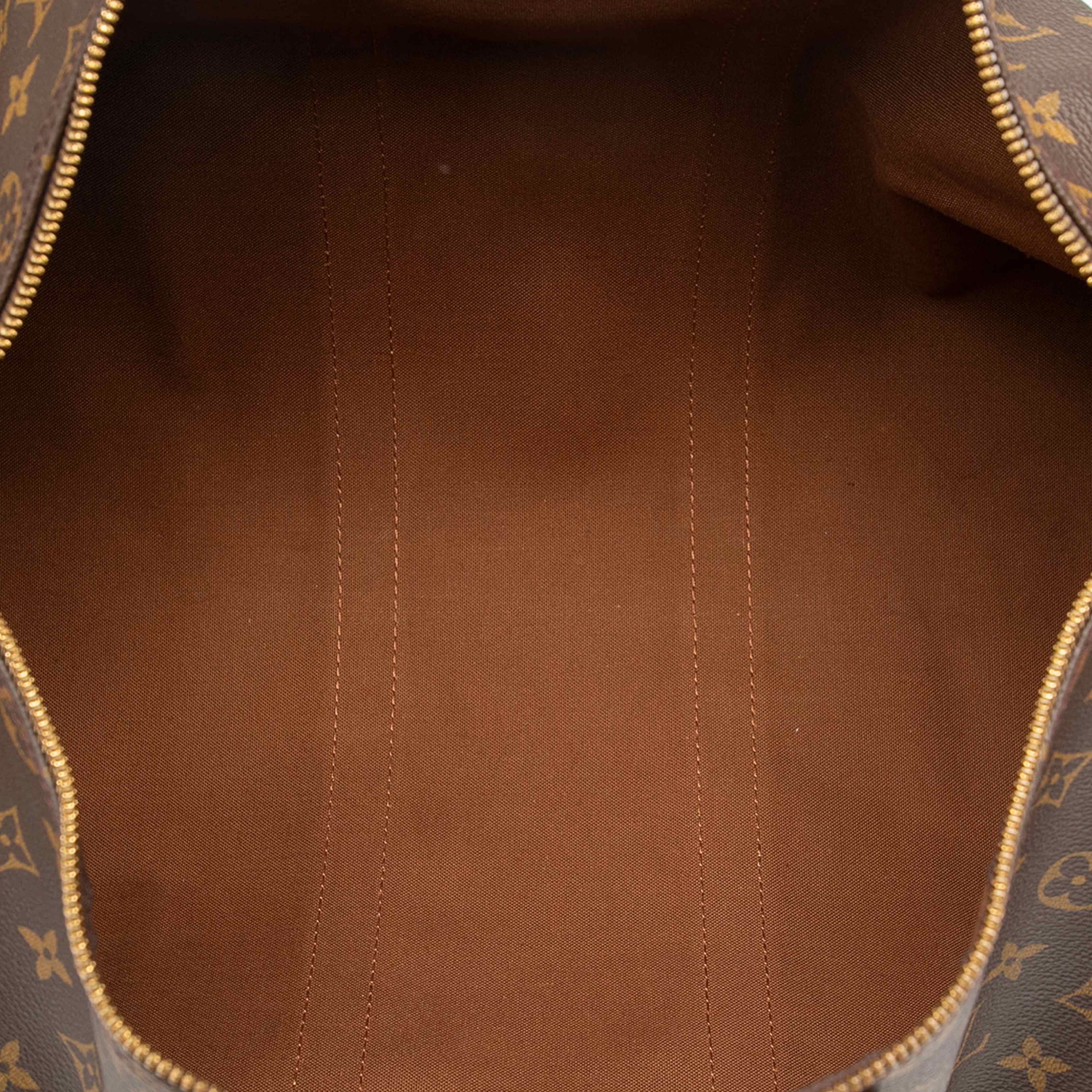 Louis Vuitton Monogram Keepall 45, från Luxclusif, i färgen brown. Klicka för att öppna bilden i stort format