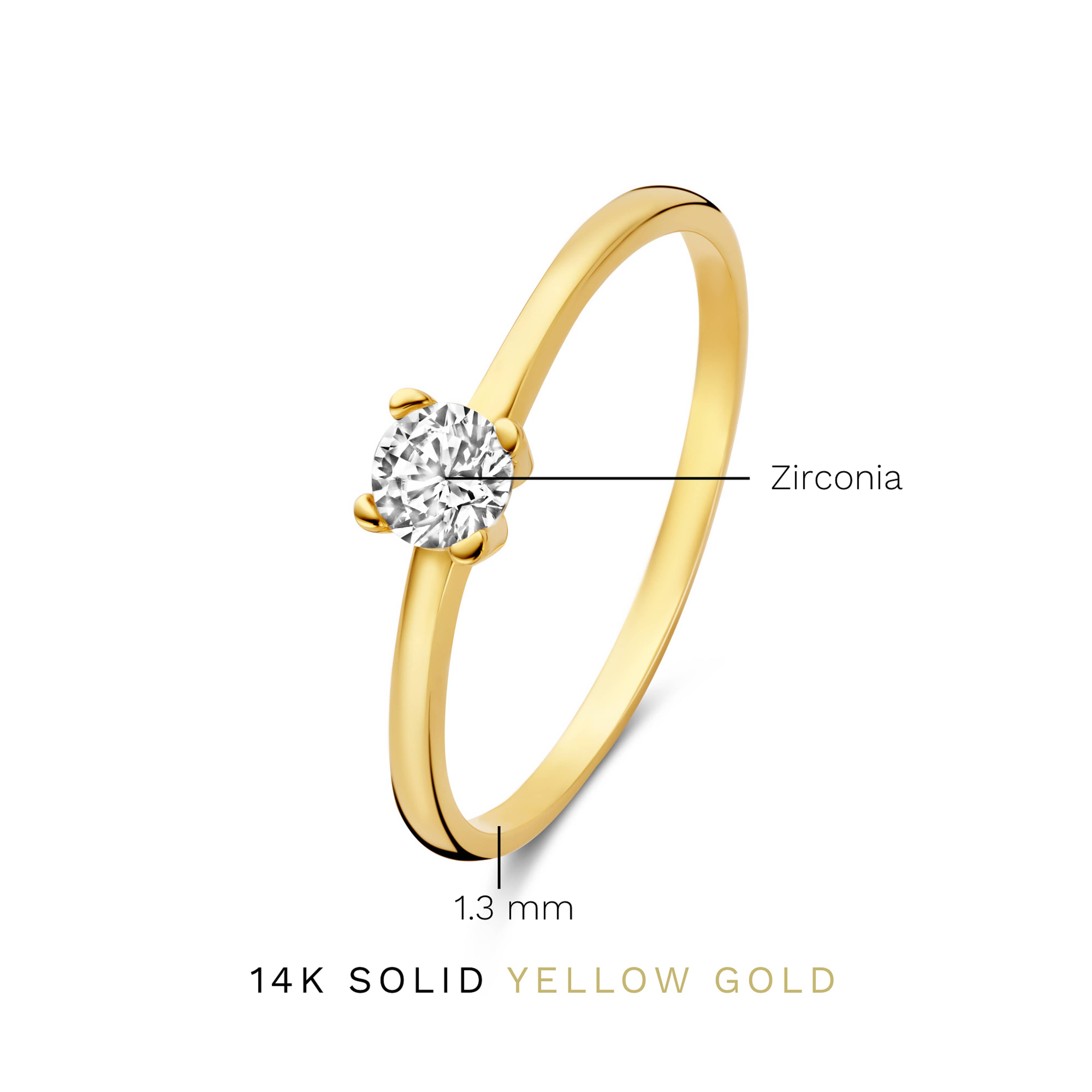 Le Marais 14 Karat Guld Ring