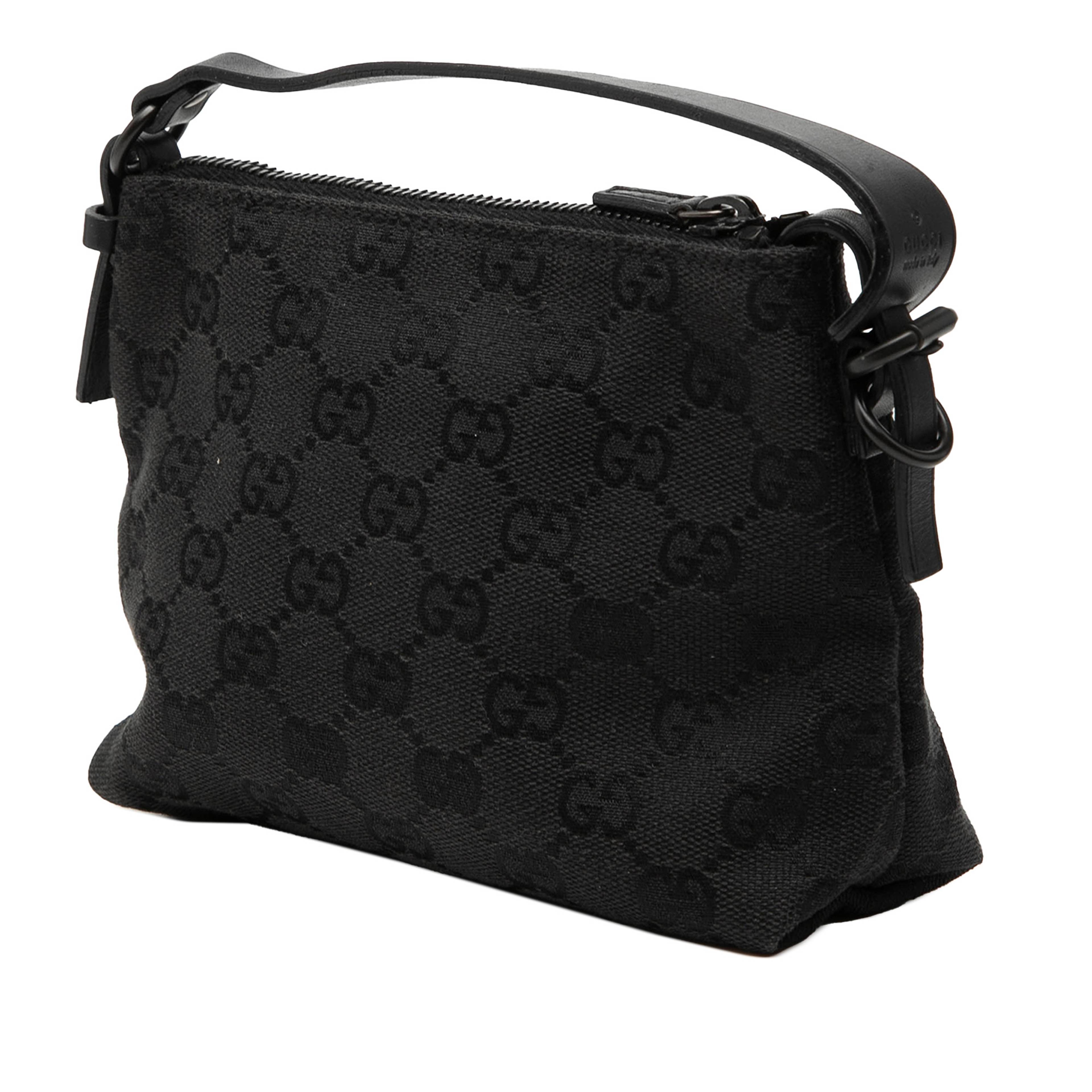 Gucci Gg Canvas Handbag, från Luxclusif, i färgen black. Klicka för att öppna bilden i stort format
