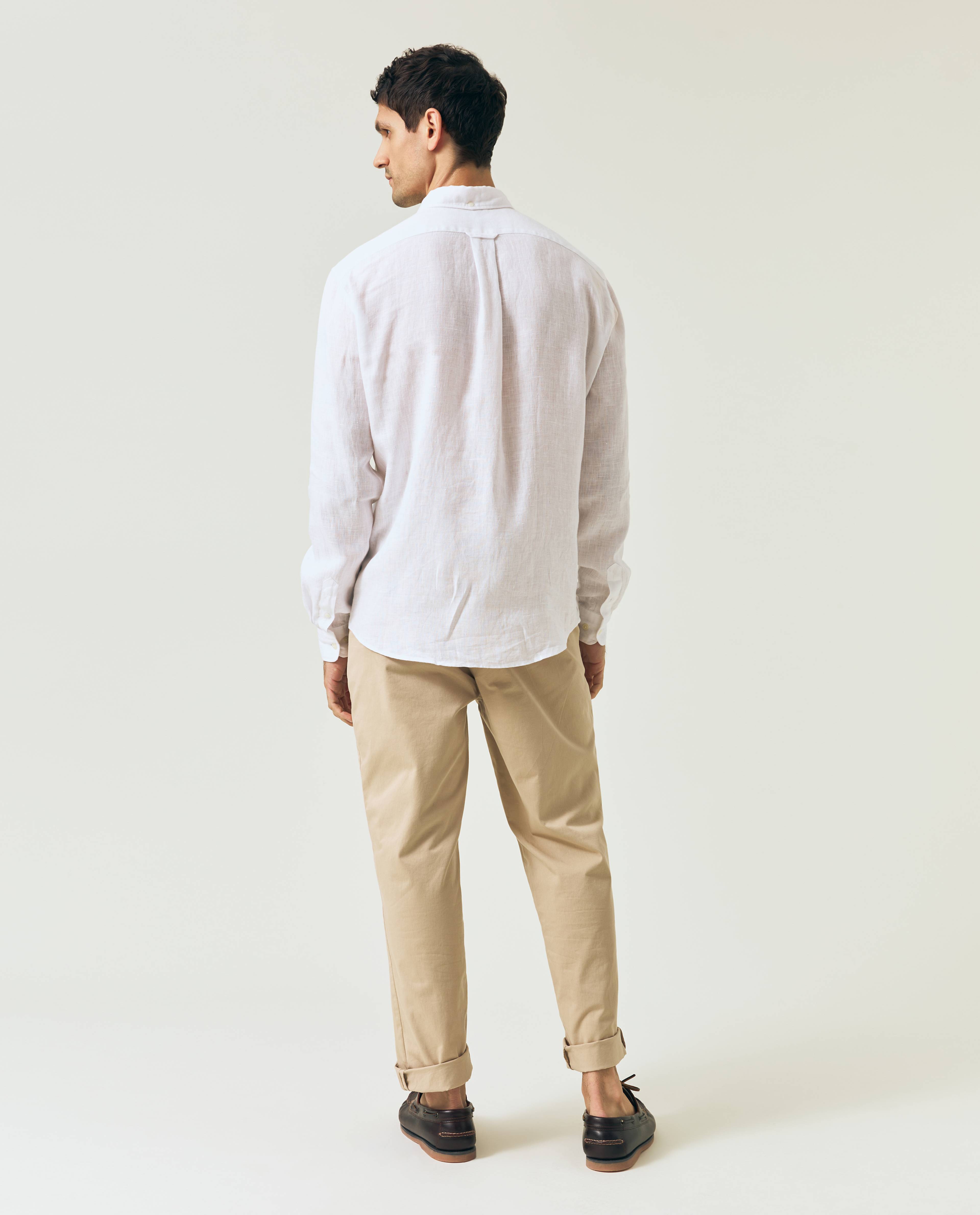 Casual Linen B.d Shirt