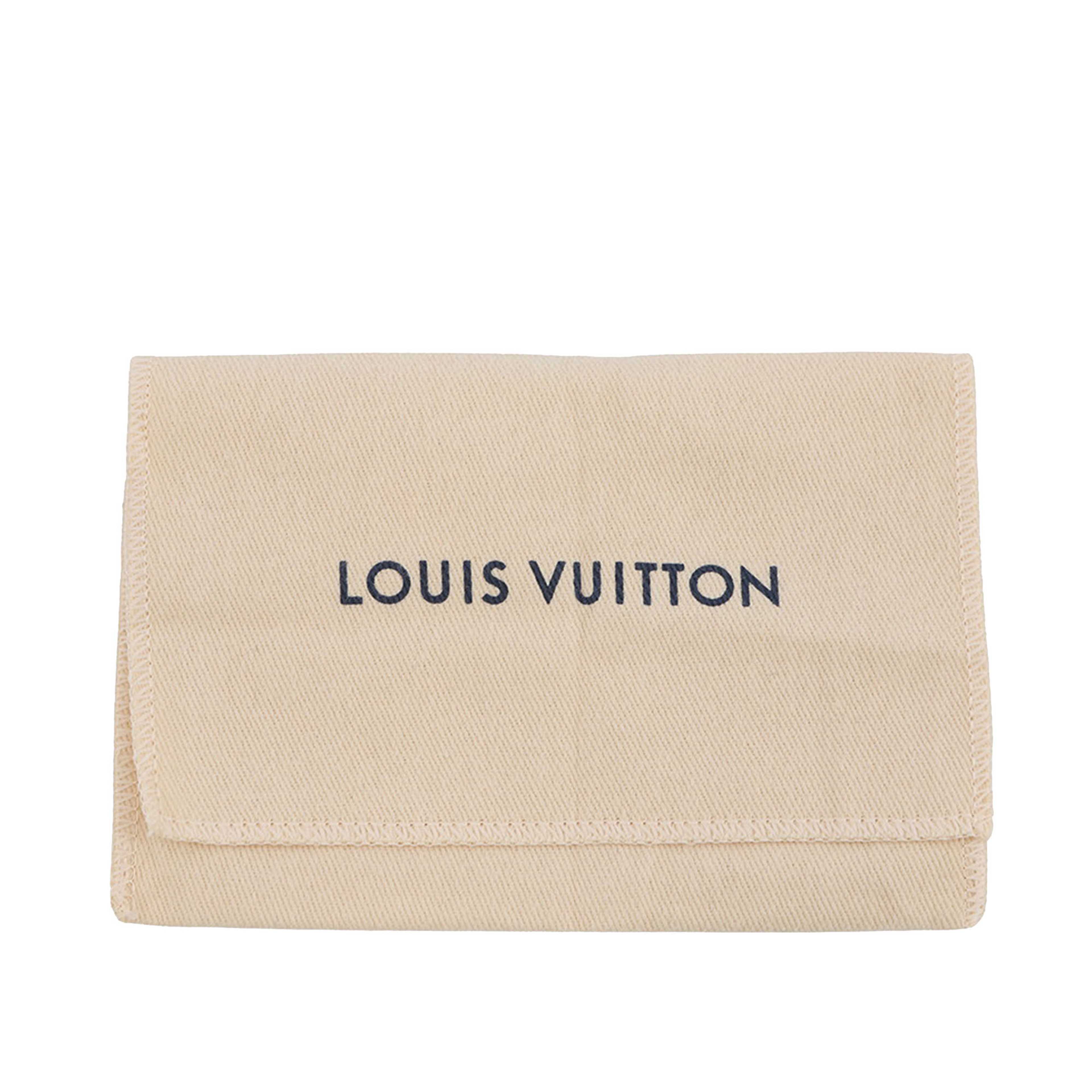 Louis Vuitton Damier Ebene Zippy Coin Pouch, från Luxclusif, i färgen brun. Klicka för att öppna bilden i stort format