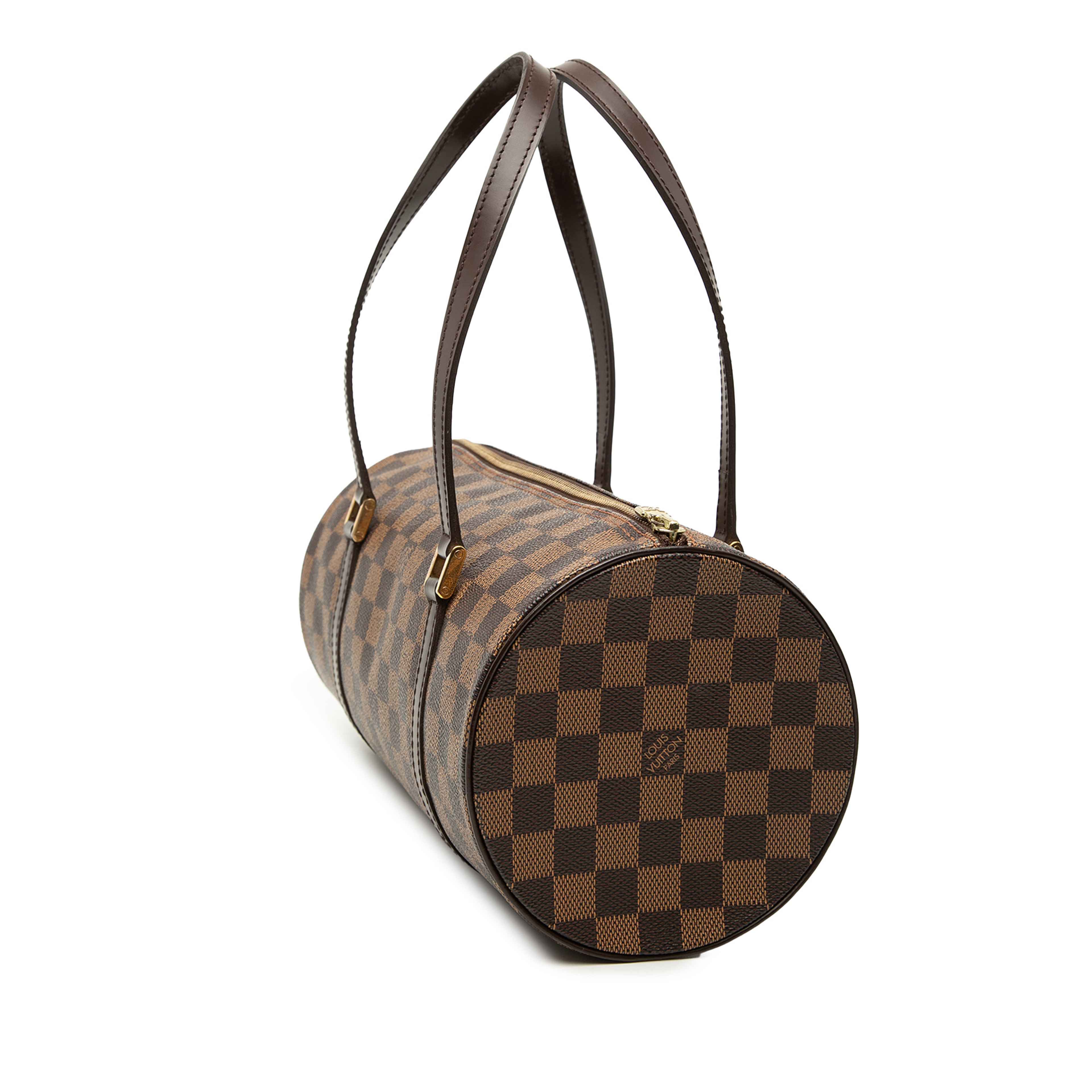Louis Vuitton Damier Ebene Papillon 30, från Luxclusif, i färgen brown. Klicka för att öppna bilden i stort format