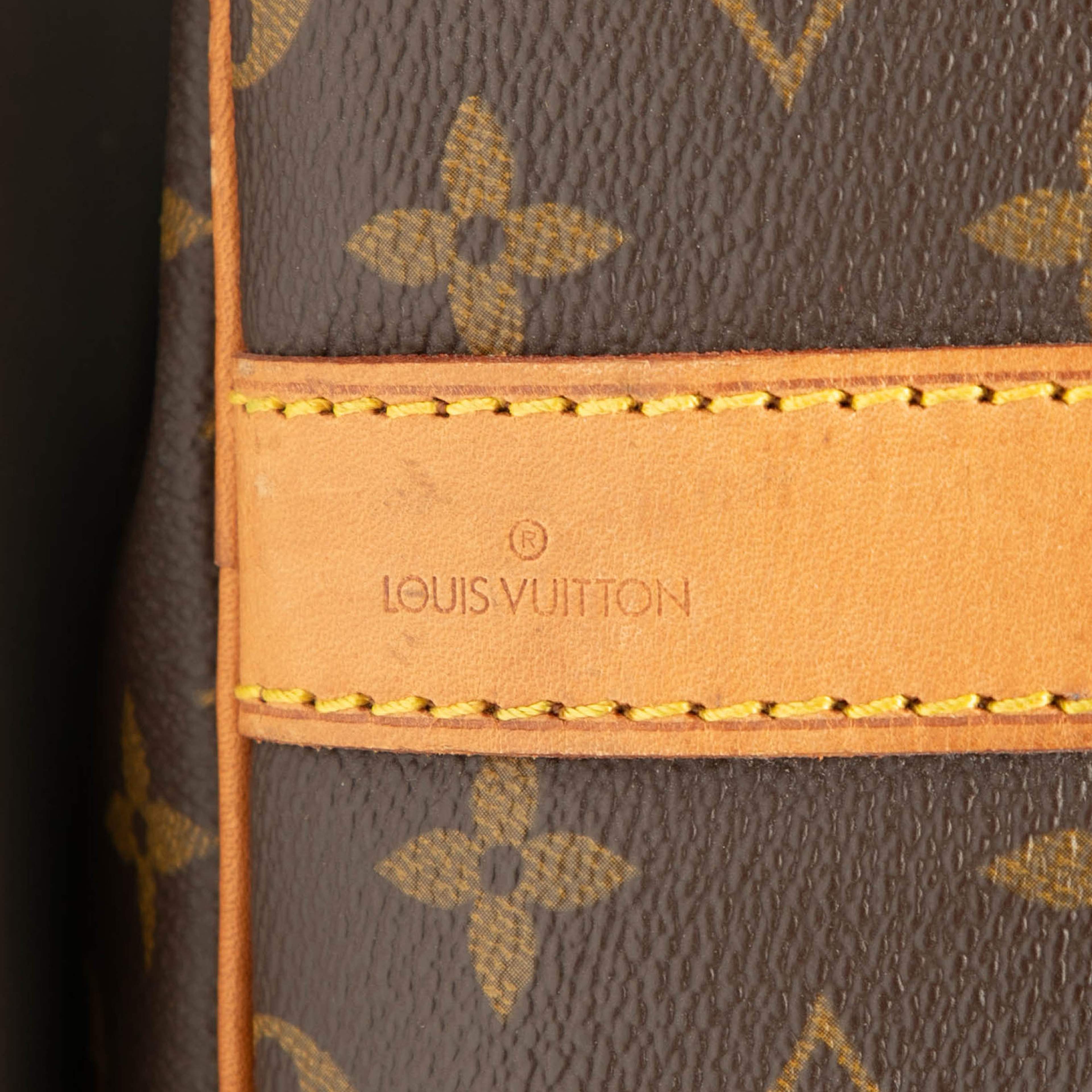 Louis Vuitton Monogram Keepall Bandouliere 60, från Luxclusif, i färgen brown. Klicka för att öppna bilden i stort format