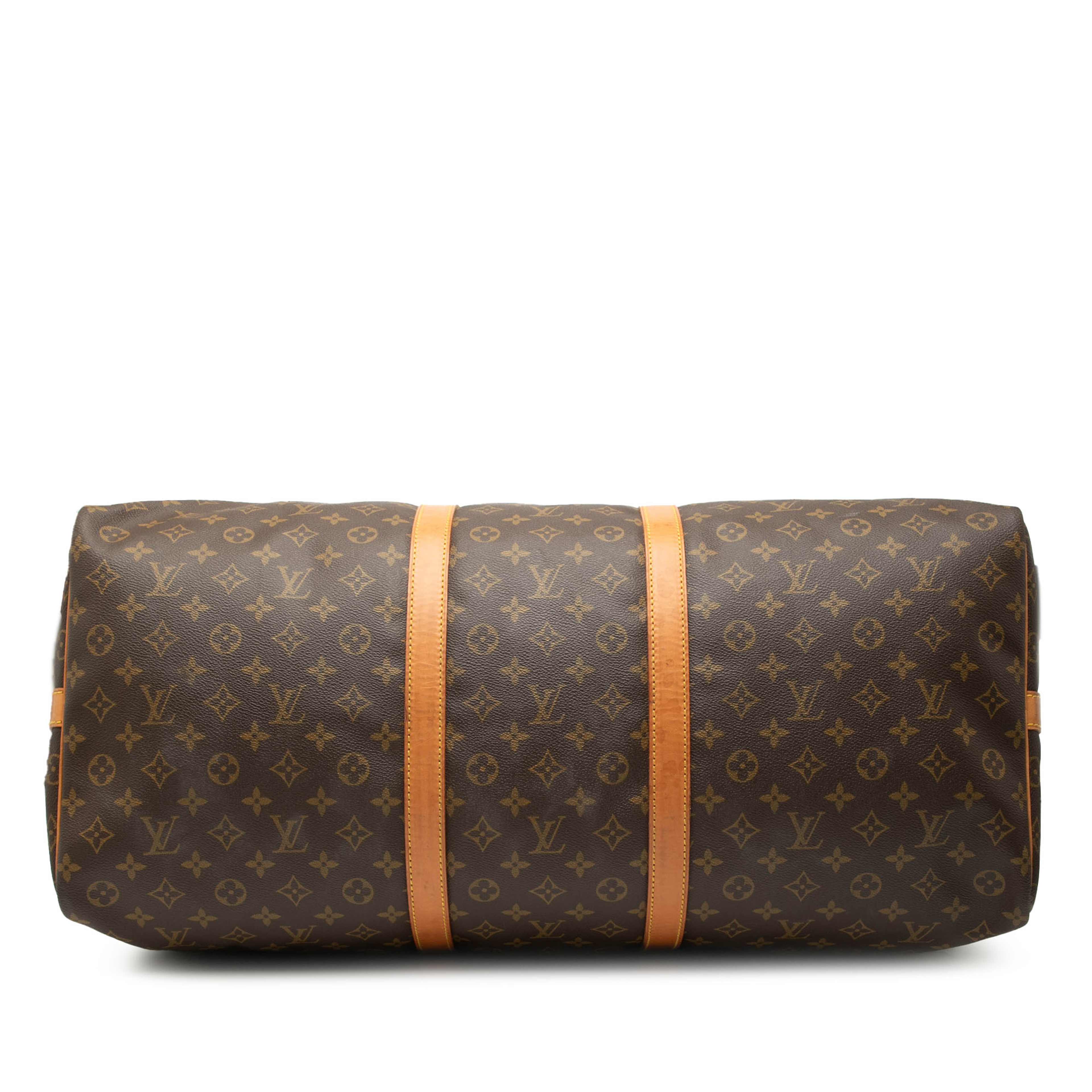 Louis Vuitton Monogram Keepall Bandouliere 60, från Luxclusif, i färgen brown. Klicka för att öppna bilden i stort format