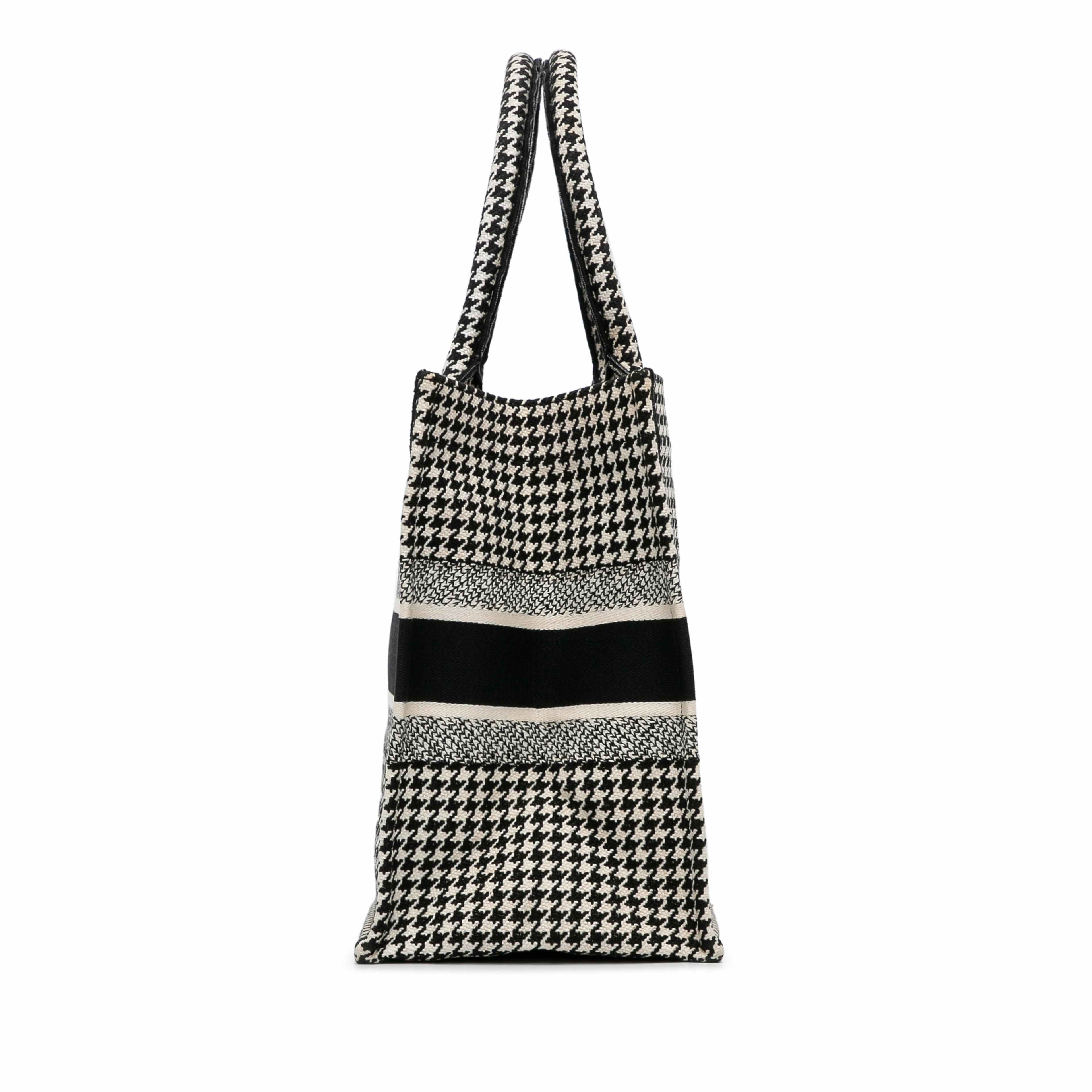 Dior Medium Houndstooth Book Tote