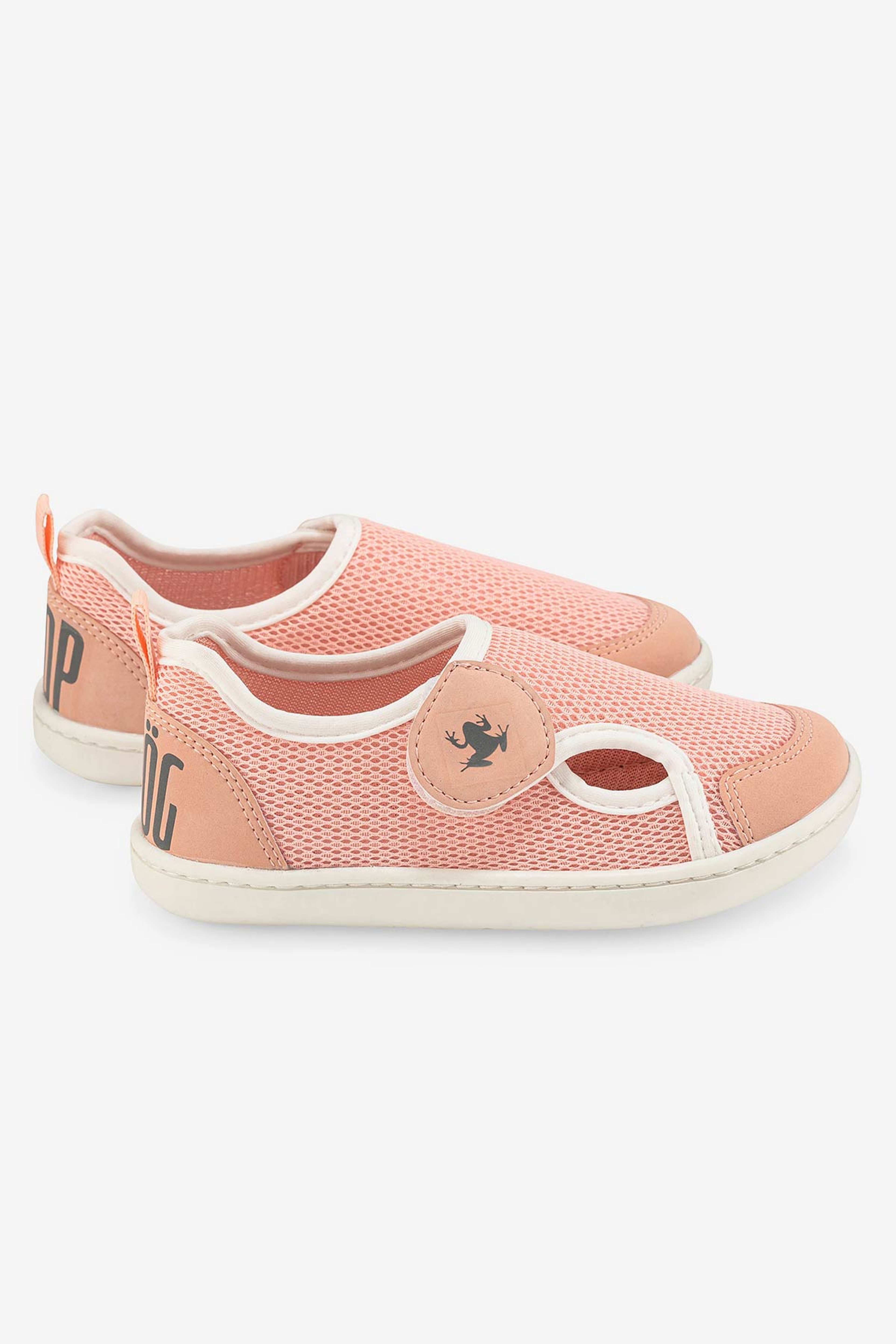 Hopfrög Multi Mix Barefoot, från Minimoca, i färgen rosa. Klicka för att öppna bilden i stort format
