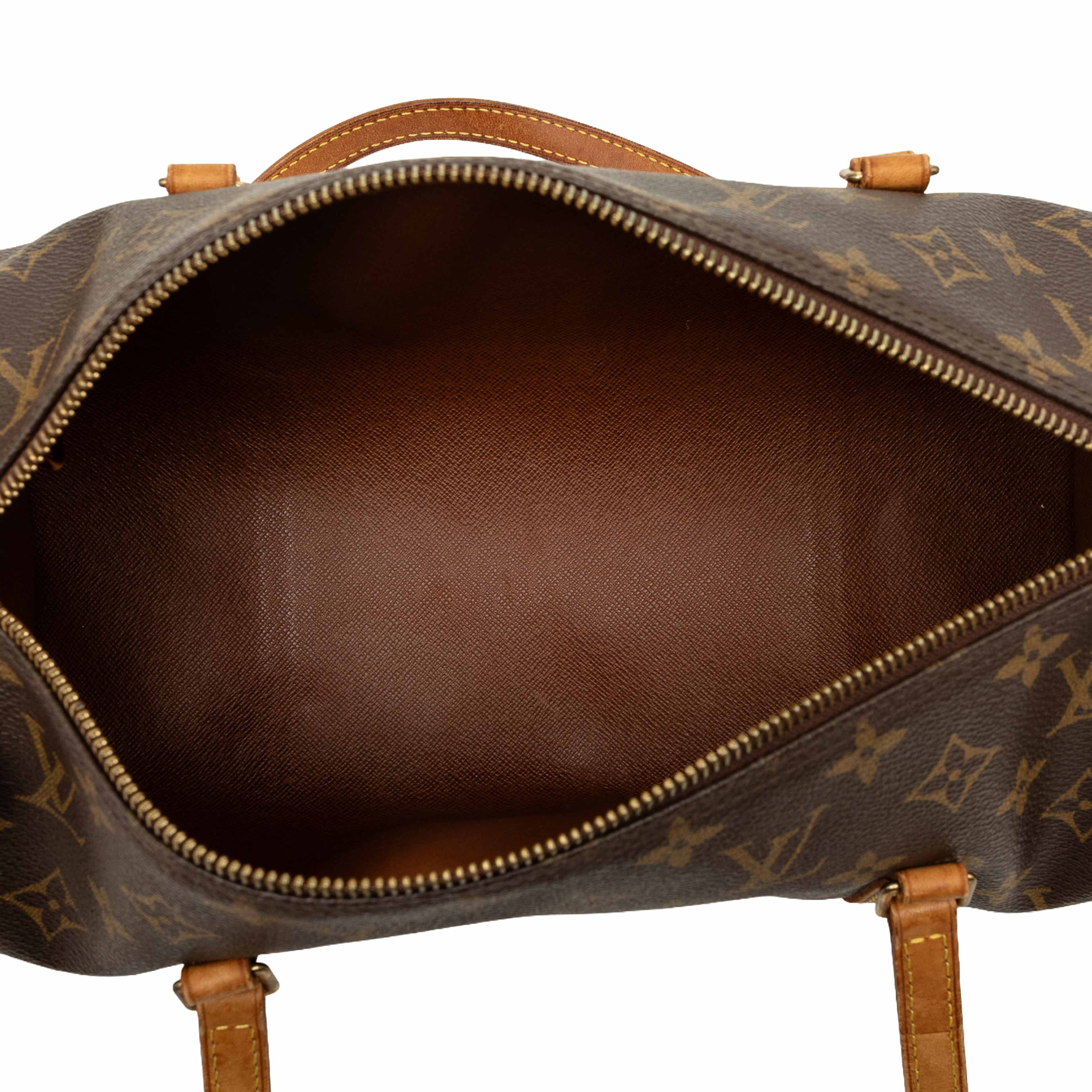 Louis Vuitton Monogram Papillon 30, från Luxclusif, i färgen brun. Klicka för att öppna bilden i stort format