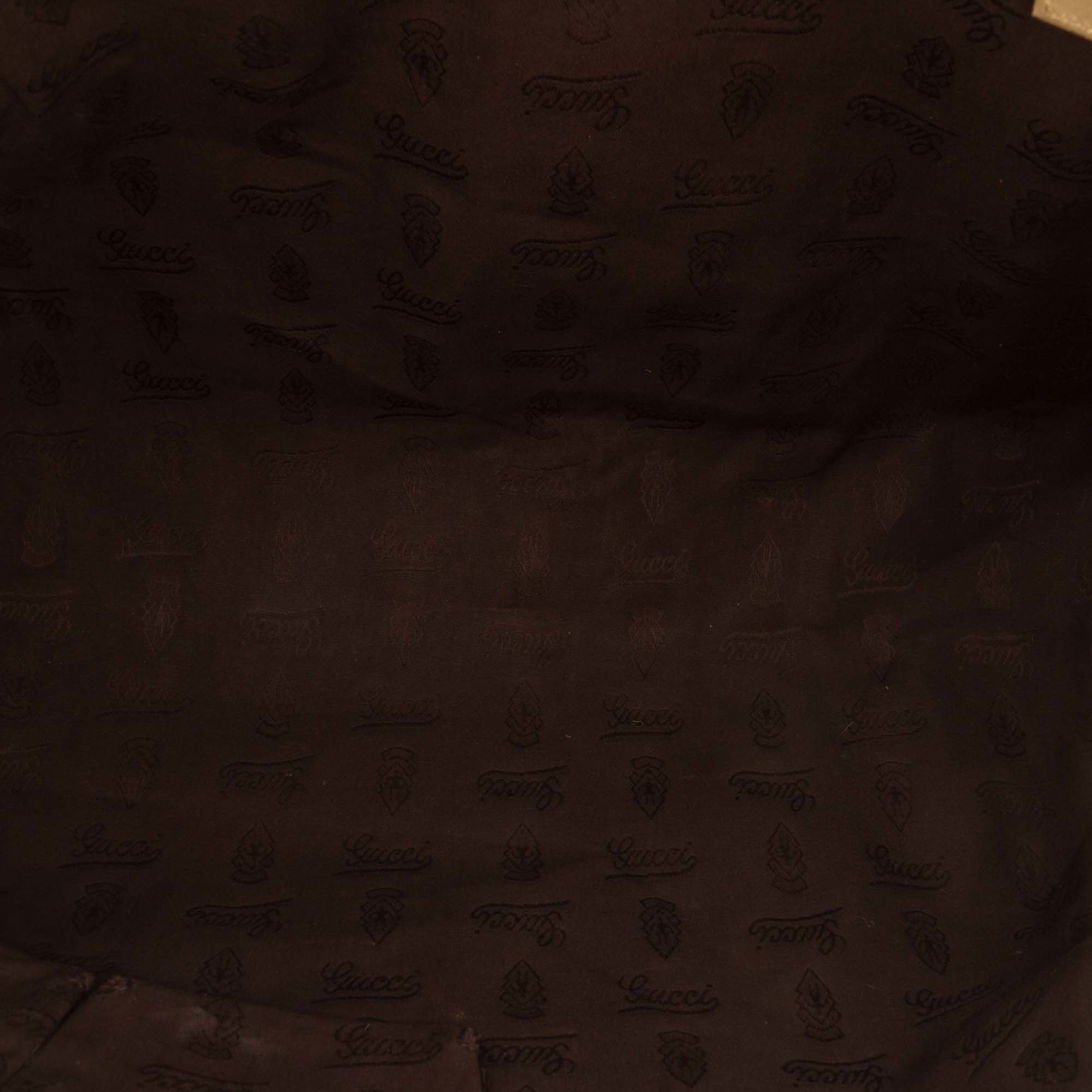 Gucci Large Gg Imprime Tote, från Luxclusif, i färgen gold. Klicka för att öppna bilden i stort format