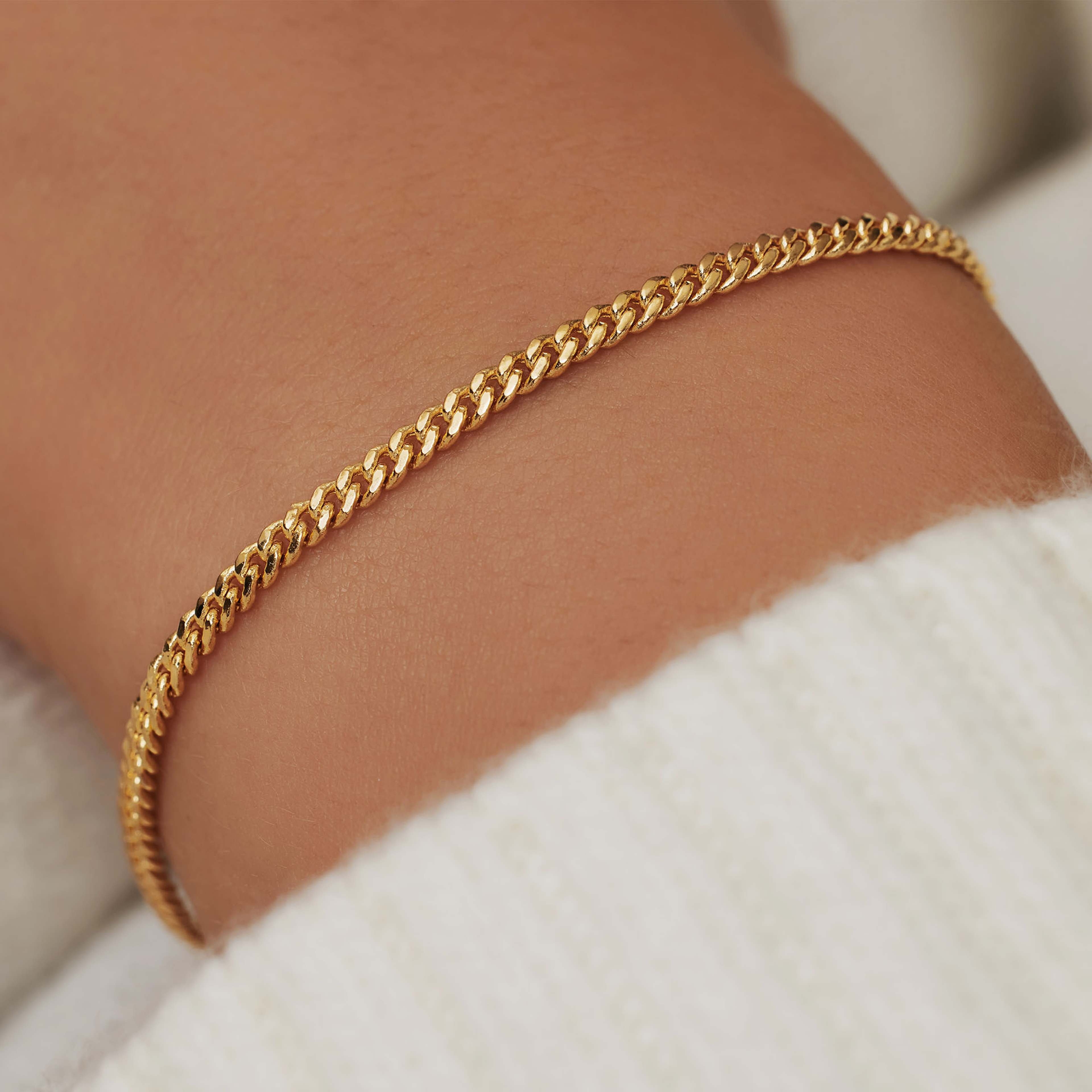 Aidee 14 Karat Guld Armband, från Isabel Bernard, i färgen gold.