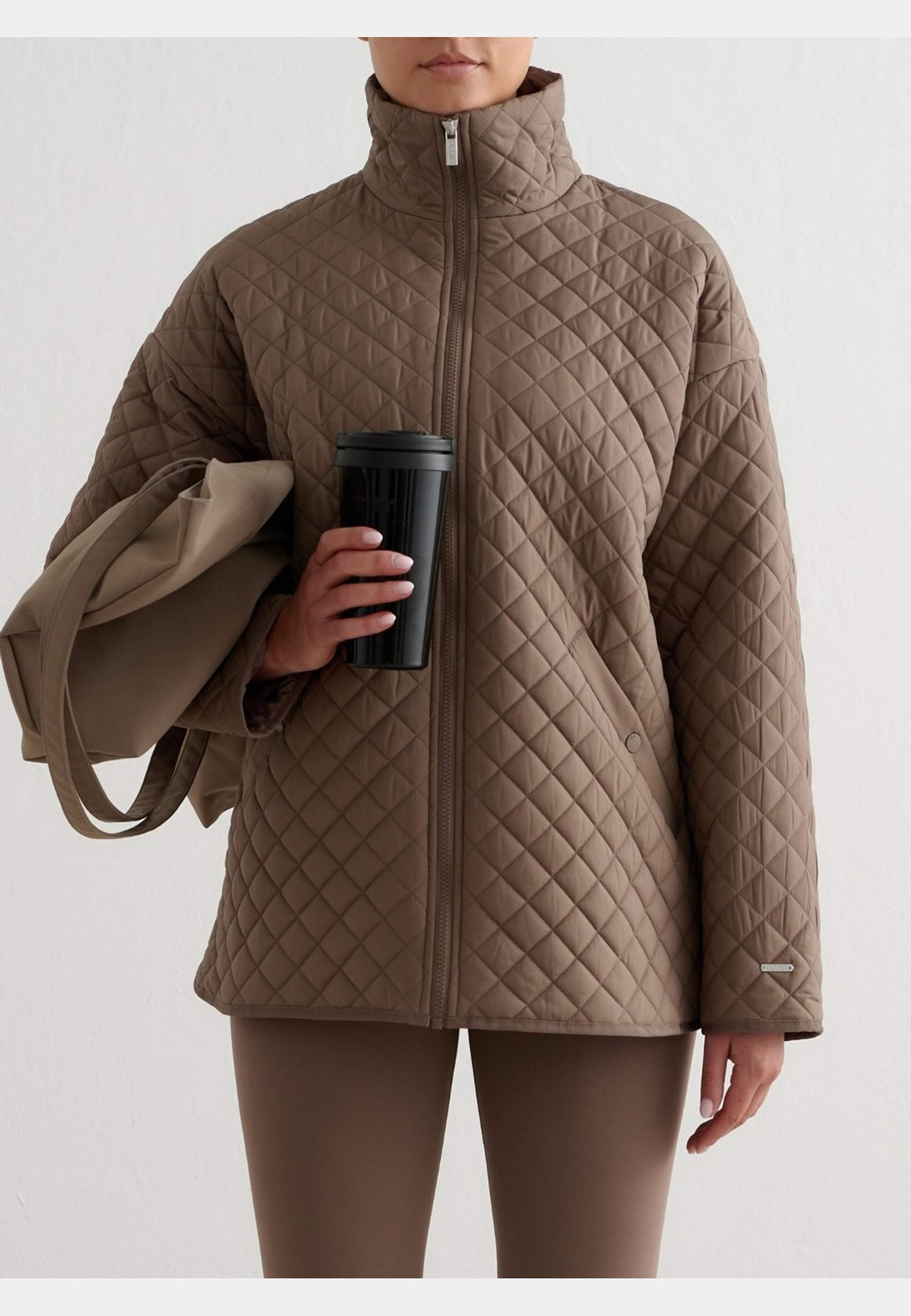 Oversized Quilted Jacket