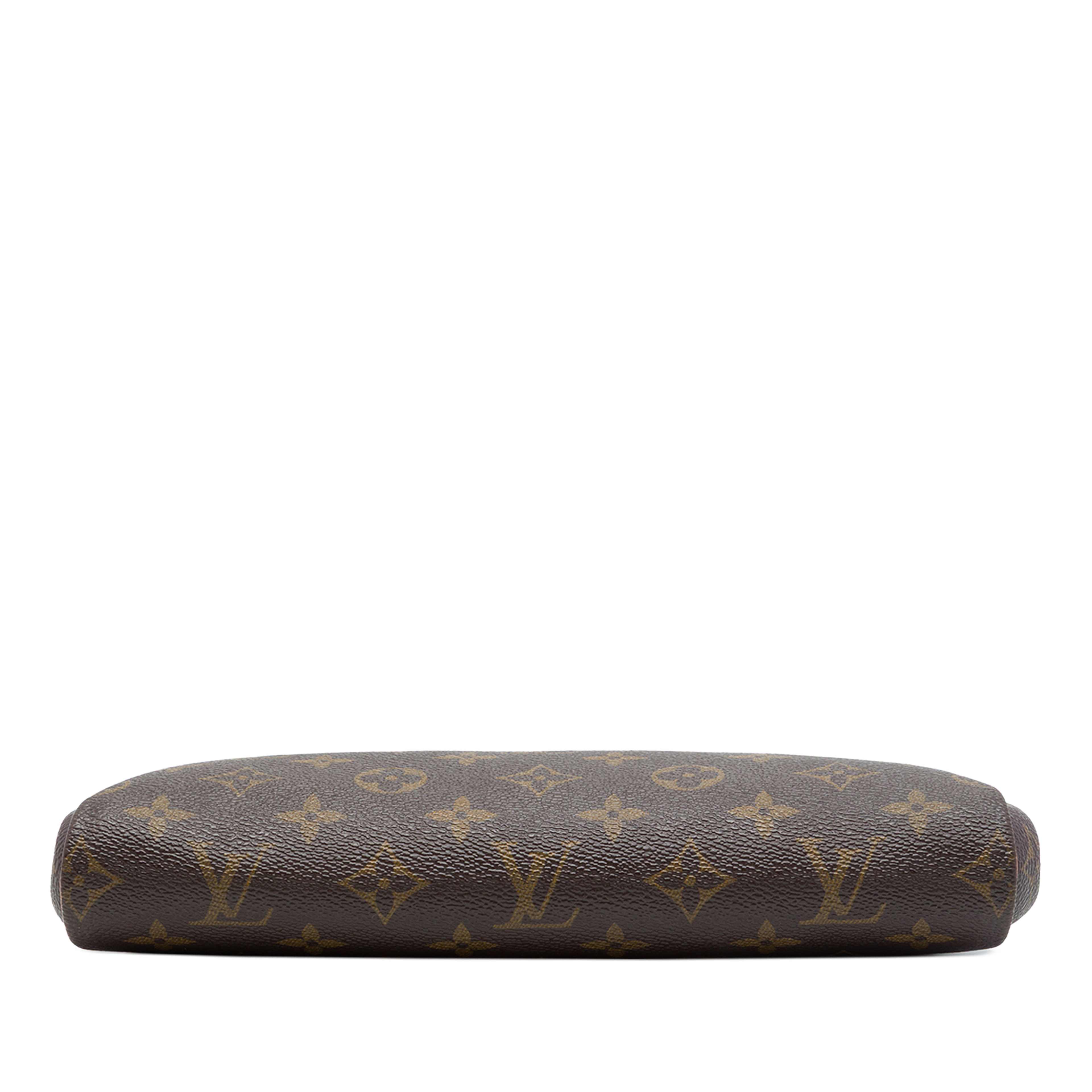 Louis Vuitton Monogram Eva, från Luxclusif, i färgen brun. Klicka för att öppna bilden i stort format