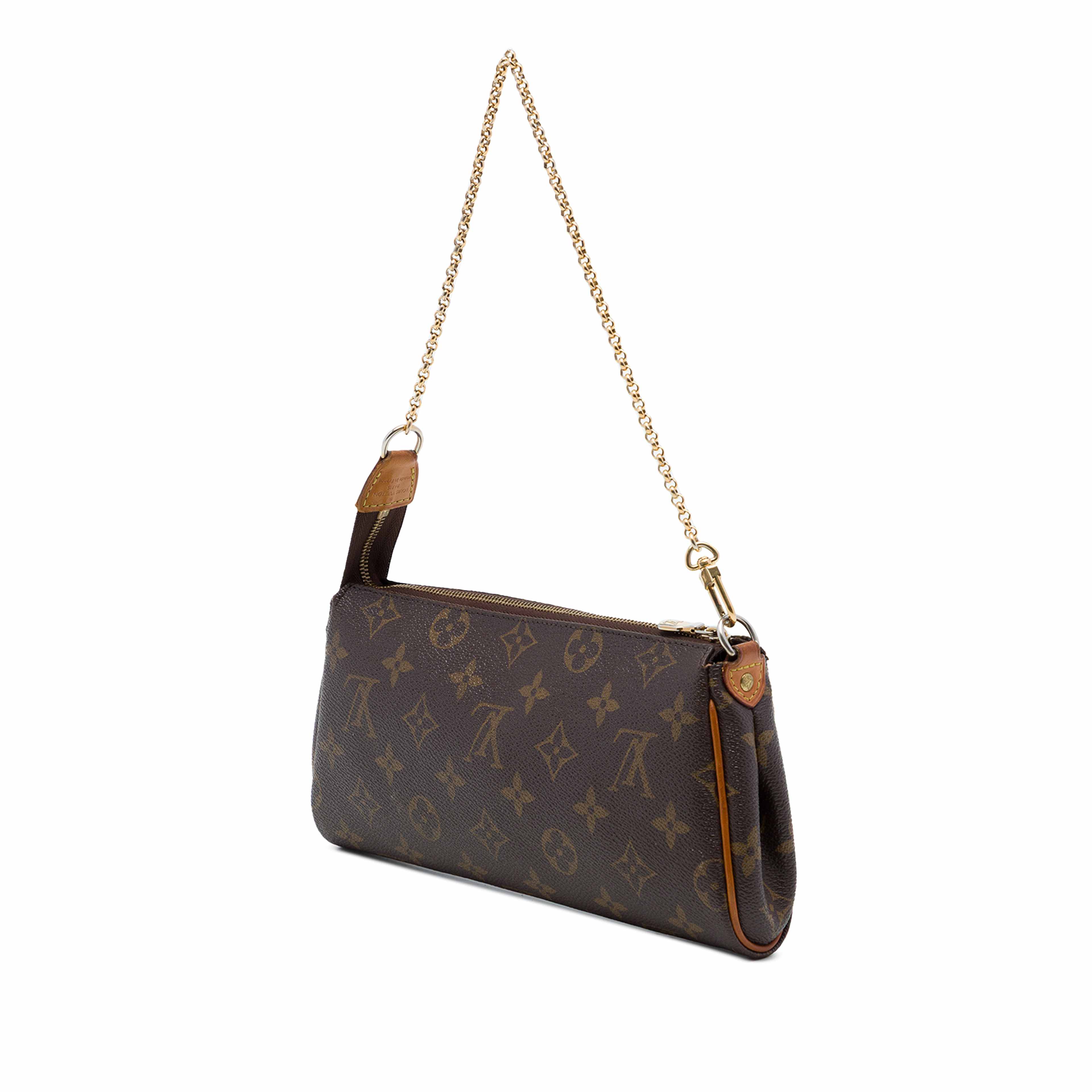 Louis Vuitton Monogram Eva, från Luxclusif, i färgen brun. Klicka för att öppna bilden i stort format