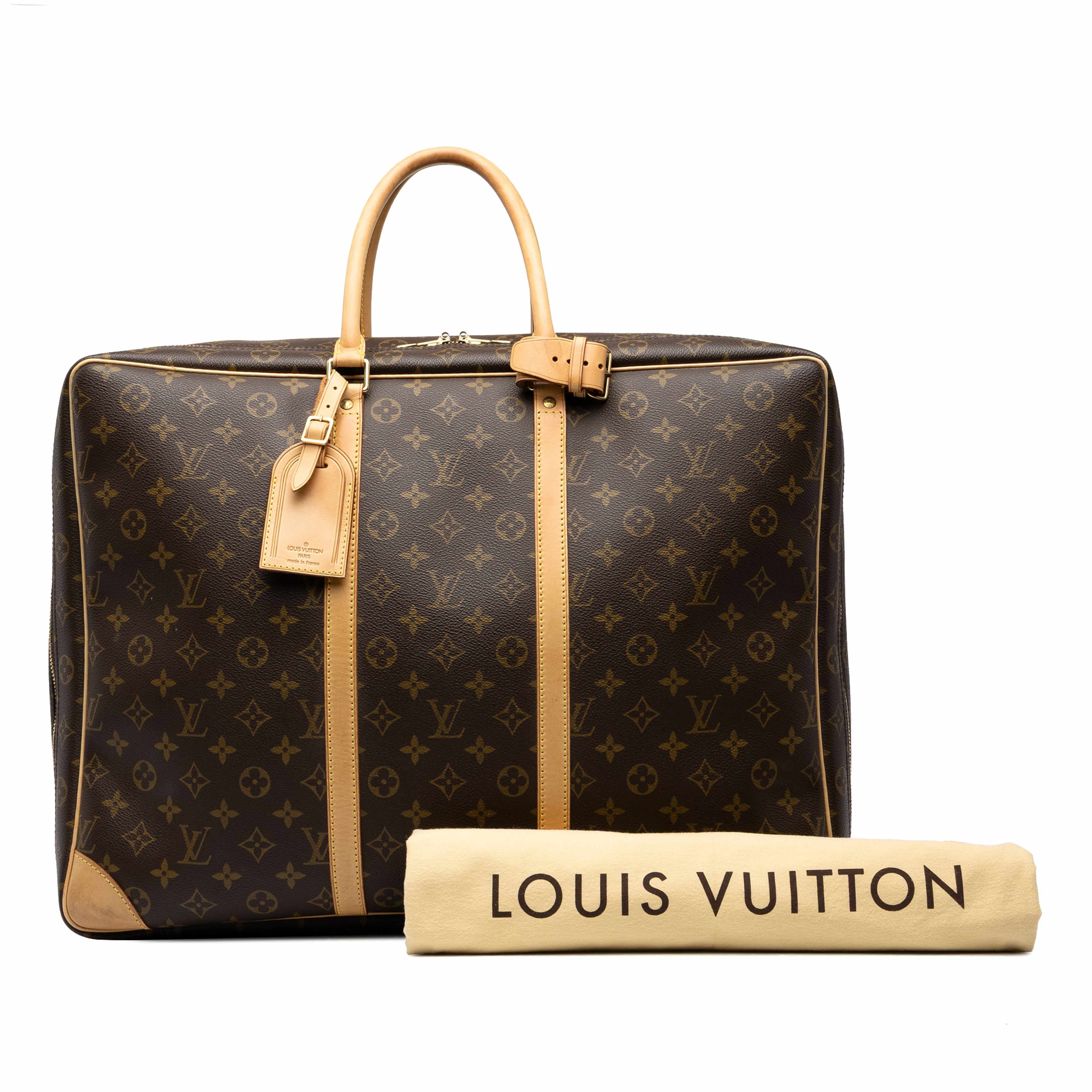 Louis Vuitton Monogram Sirius 50, från Luxclusif, i färgen brun. Klicka för att öppna bilden i stort format