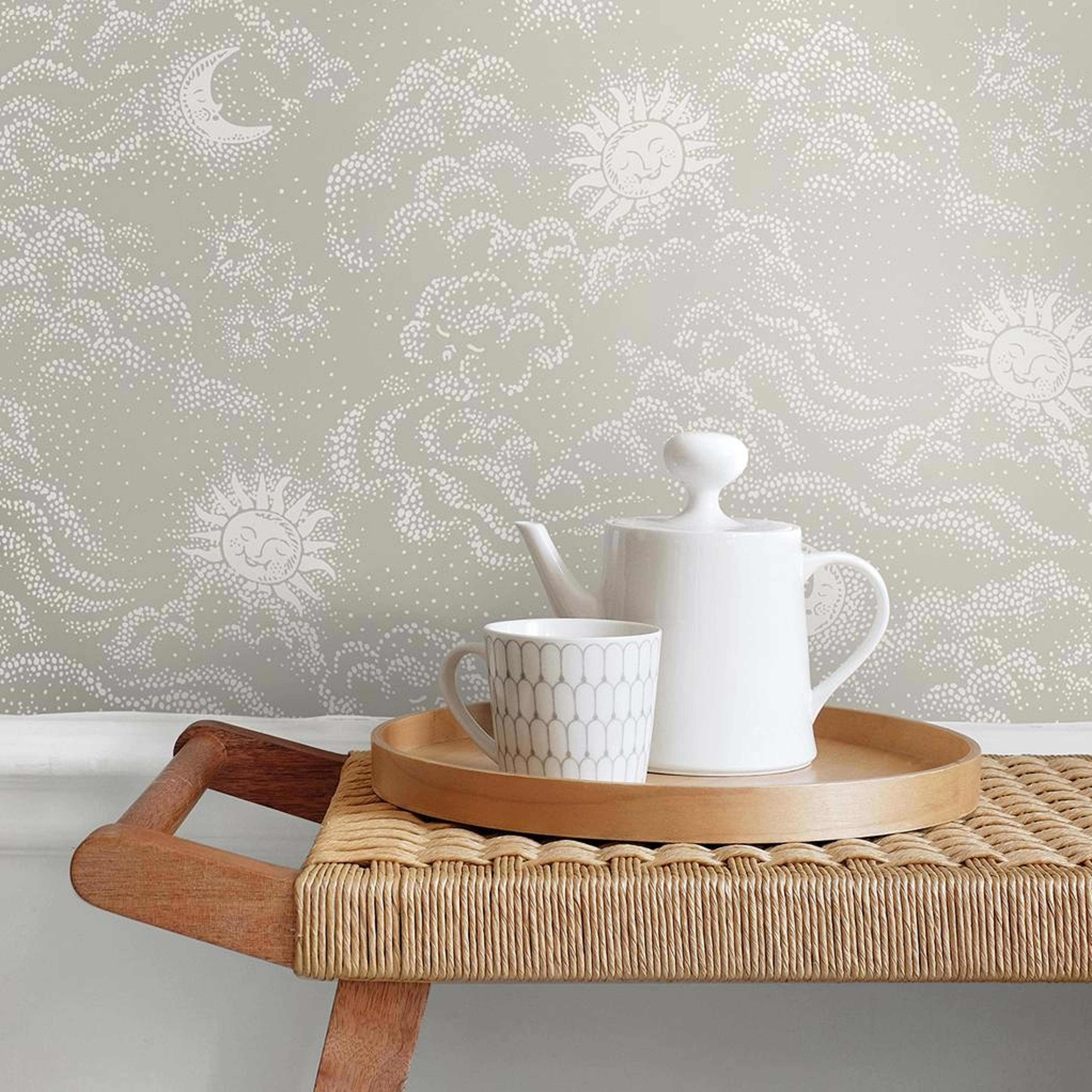 Tapet Happy Cloud - Clay Beige