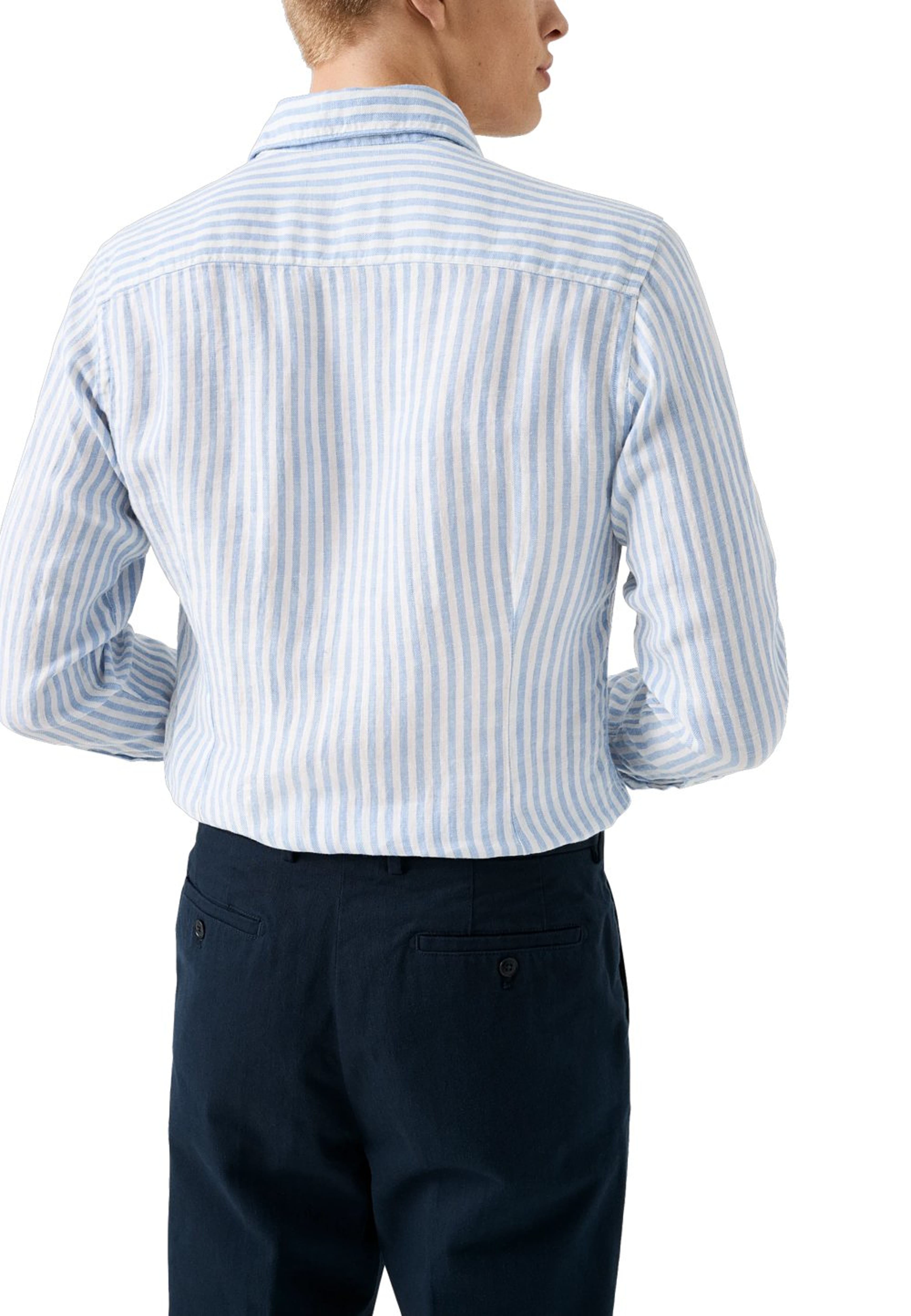 Linne Twill-skjorta Contemporary Fit