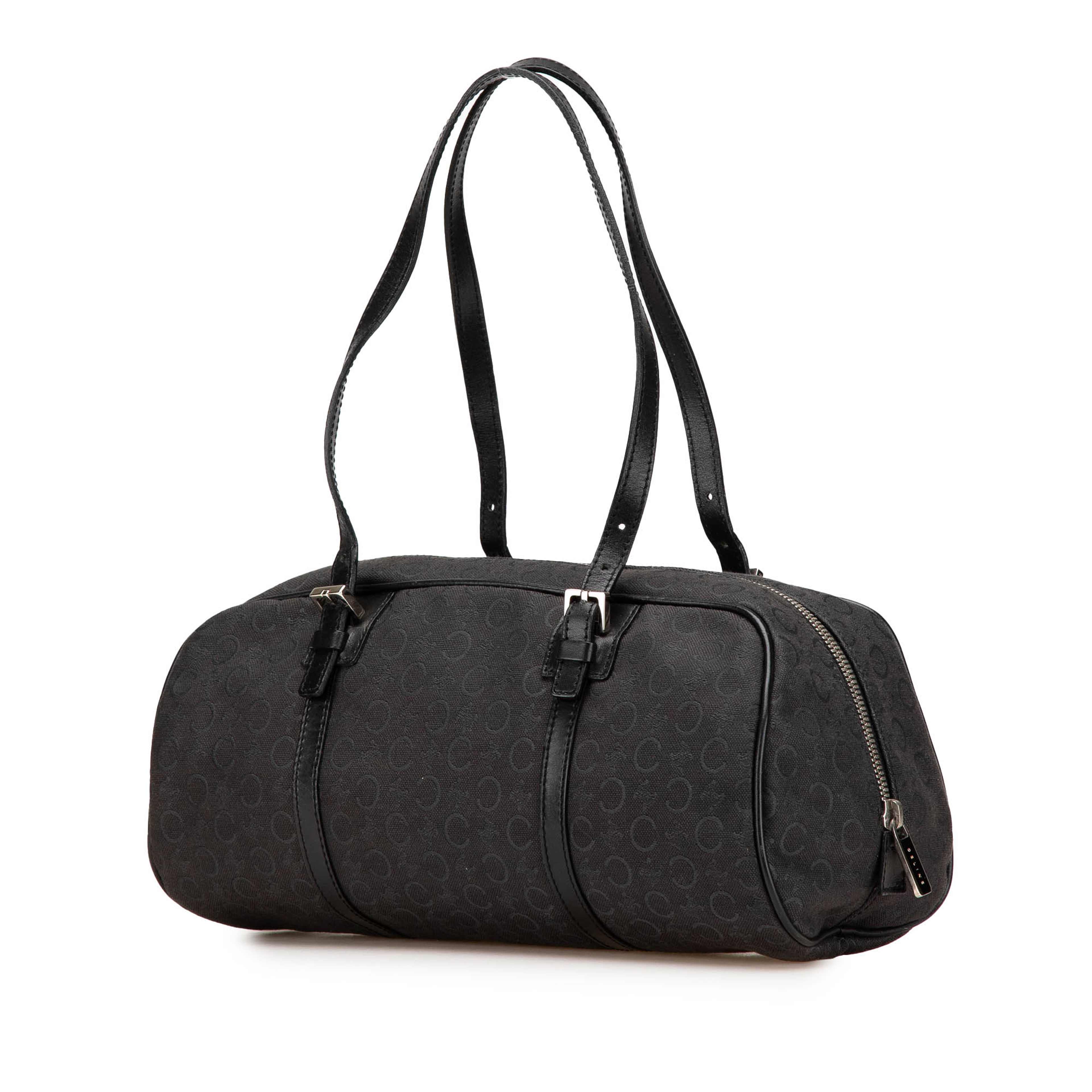 Celine C Macadam Canvas Handbag