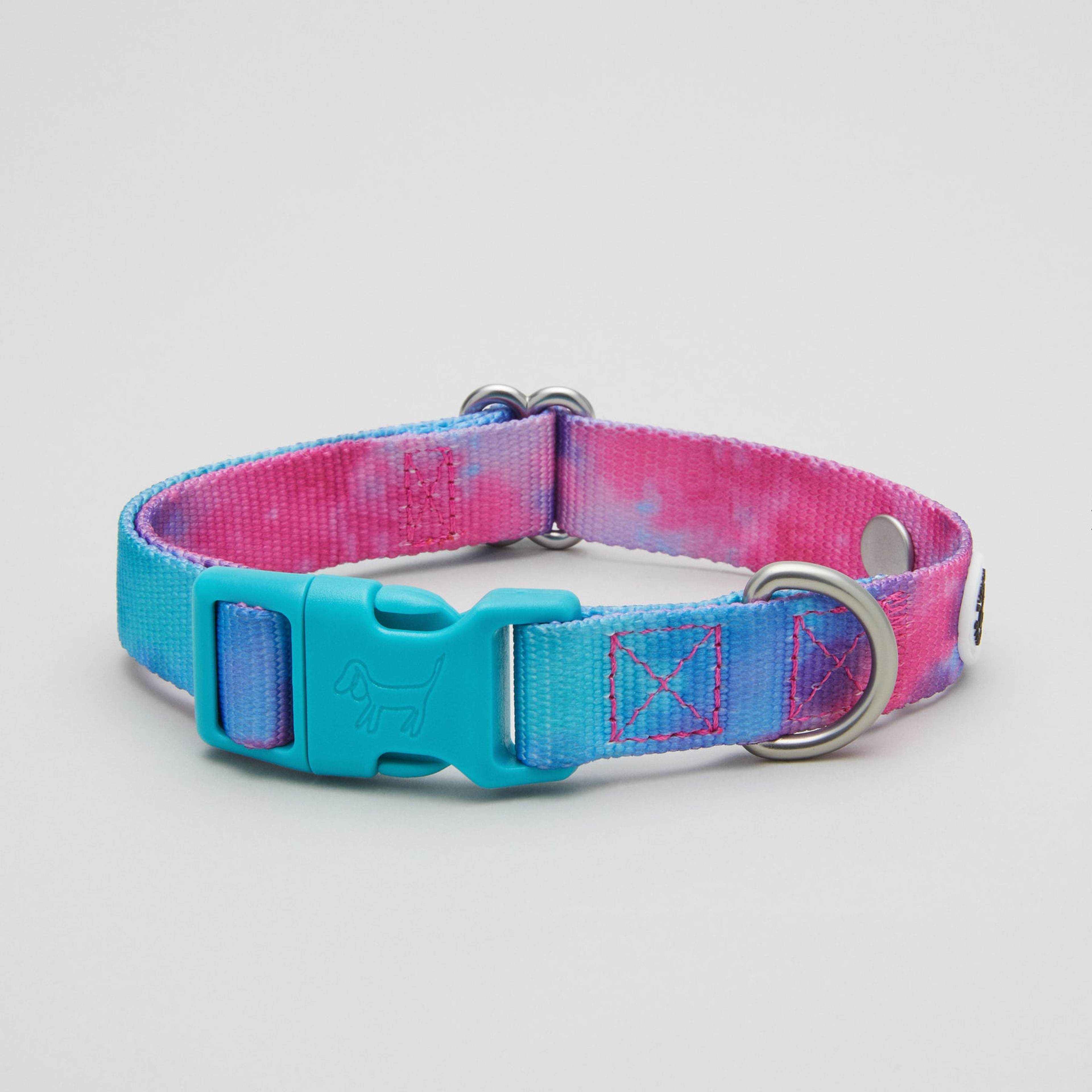 Tie Dye Multi Dog Collar Walk Kit - M