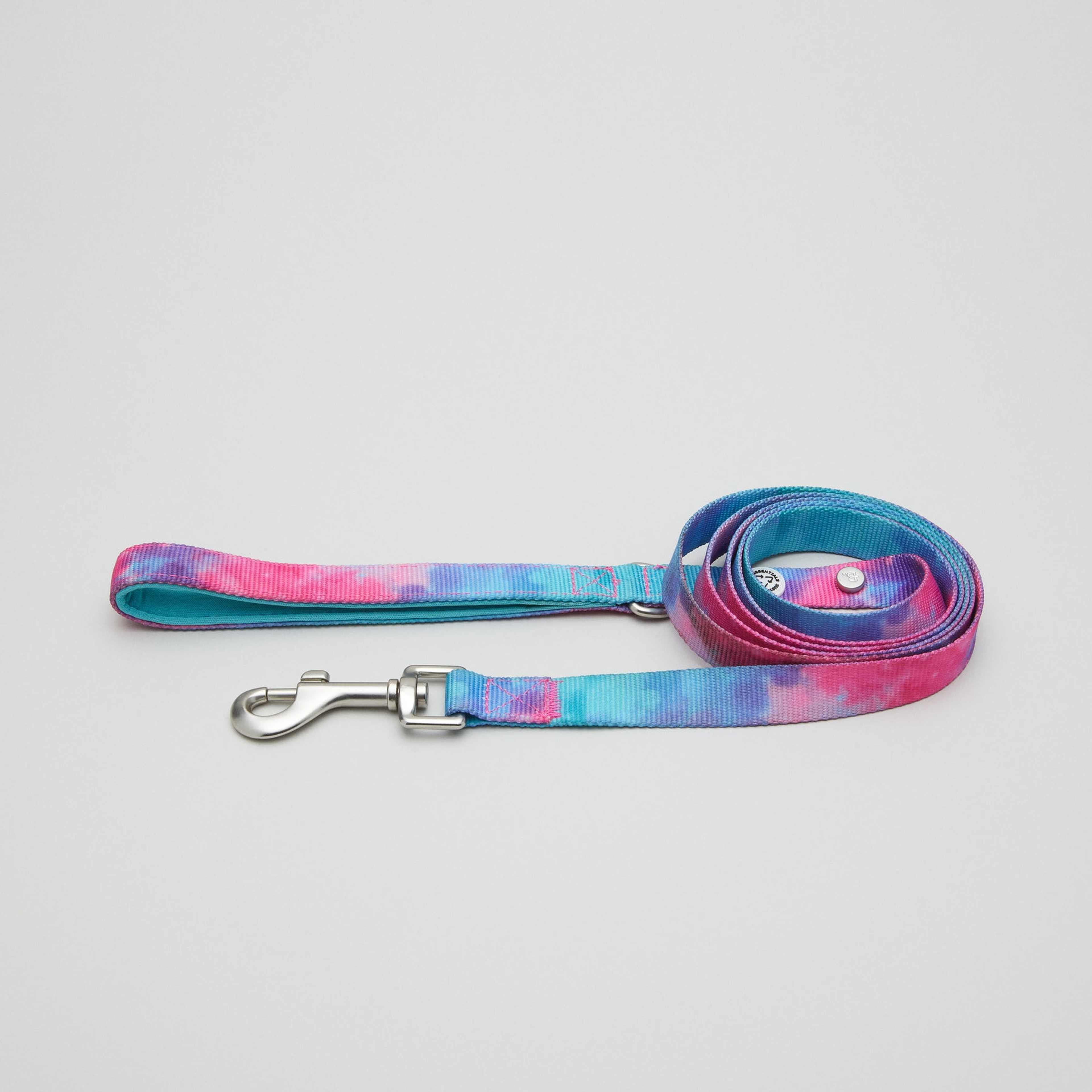 Tie Dye Multi Dog Collar Walk Kit - M