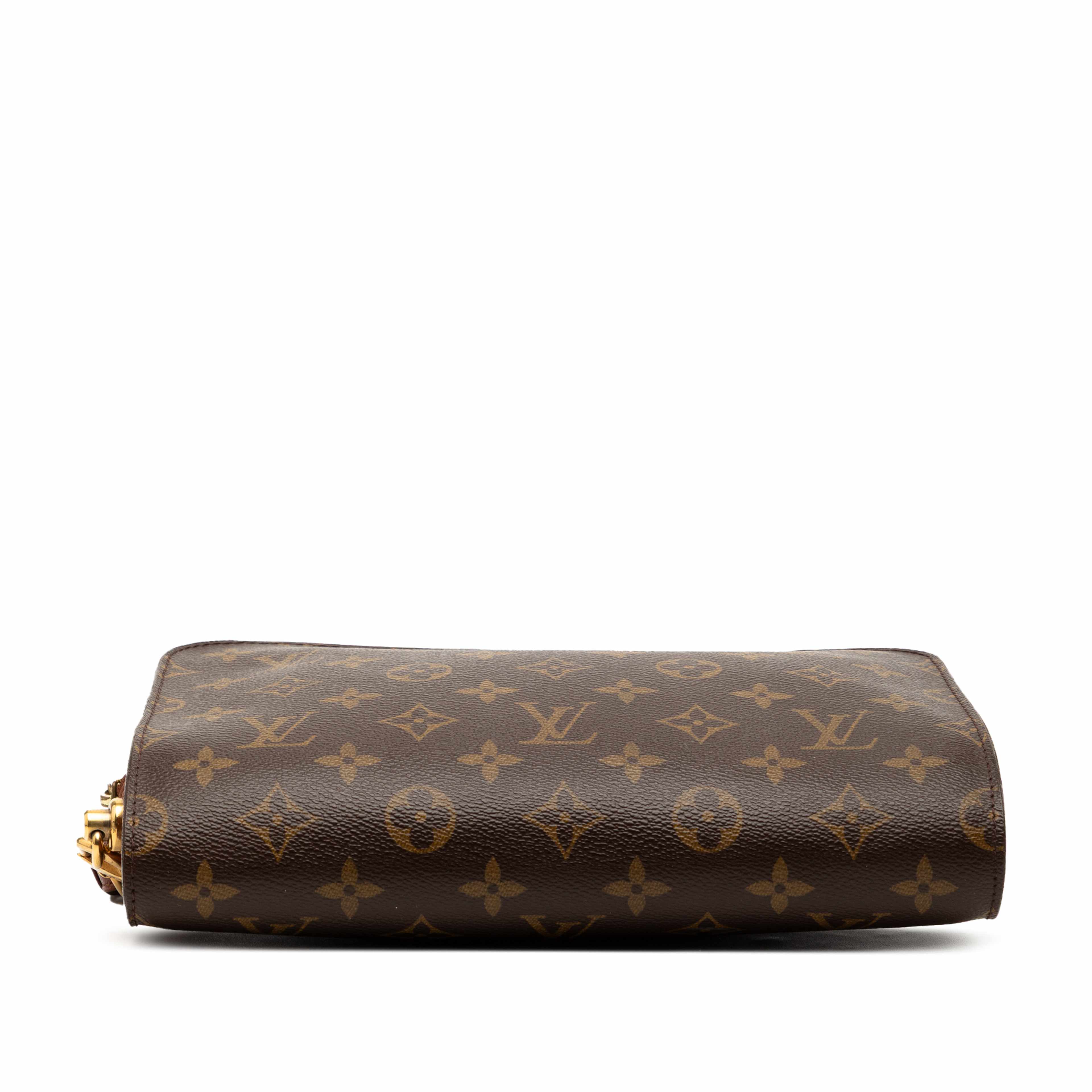 Louis Vuitton Monogram Orsay, från Luxclusif, i färgen brown. Klicka för att öppna bilden i stort format