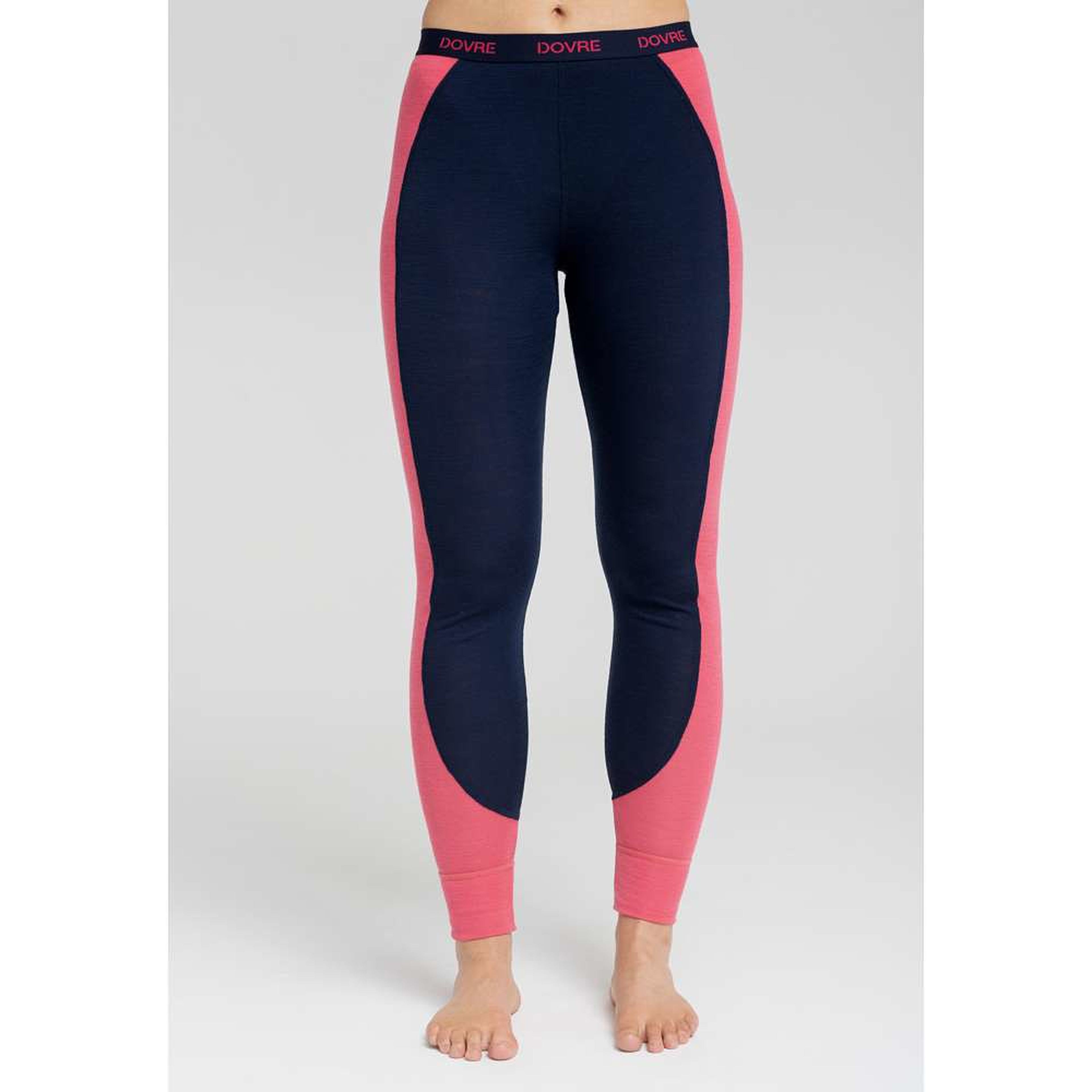 Leggings | 100% Ull | Marinblå