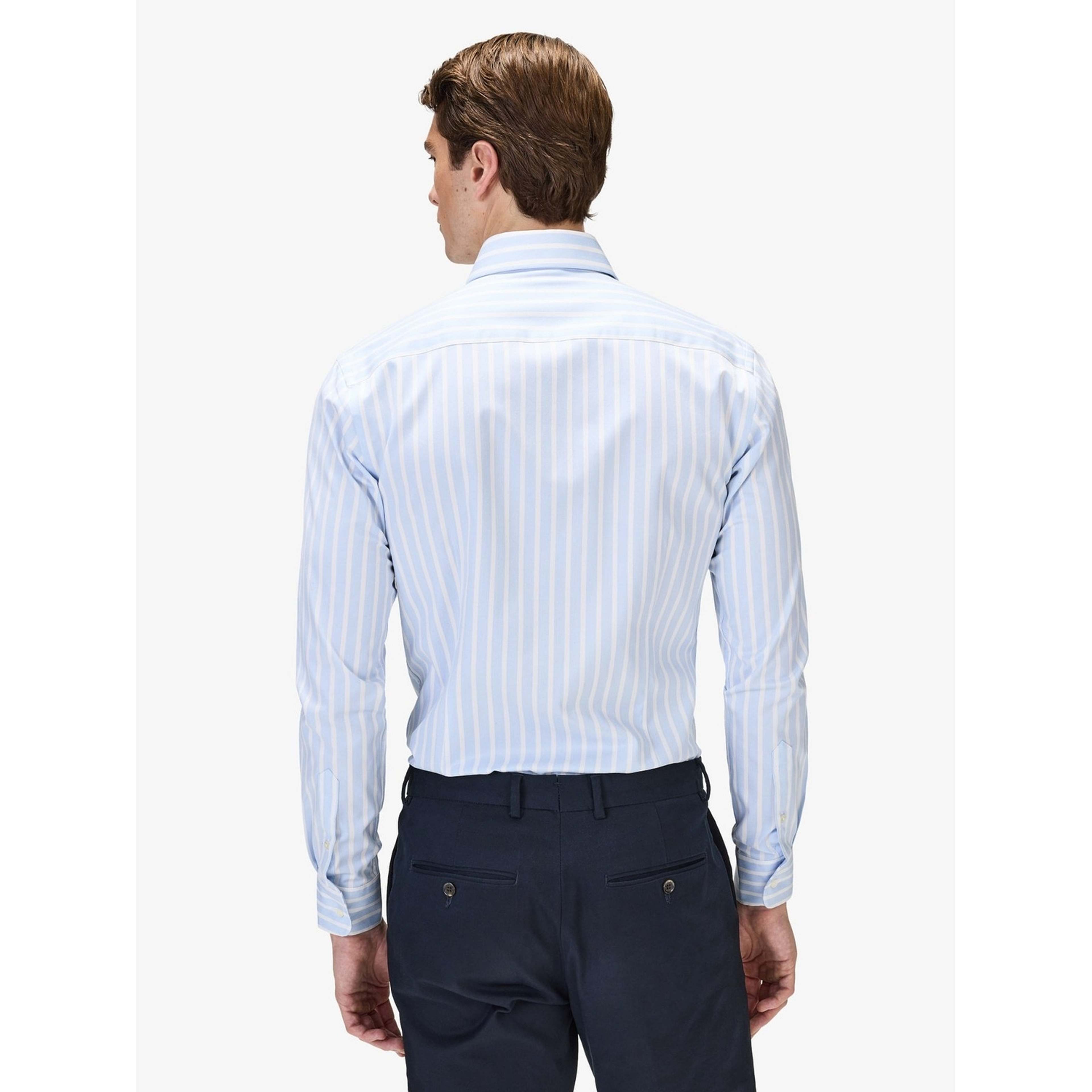 Cotton Striped Stretch Shirt (lyam)