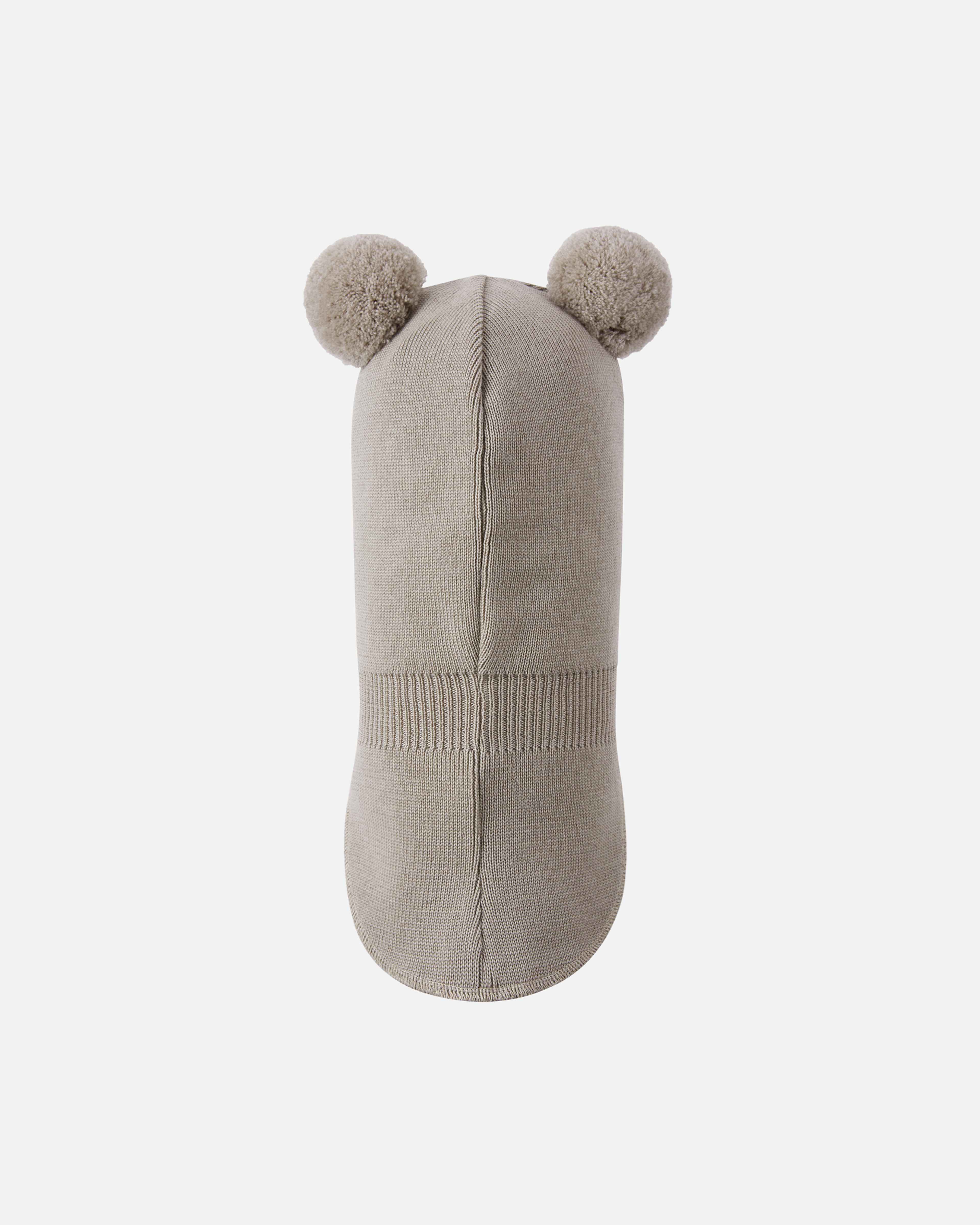 Balaclava Vekkuli, från Reima, i färgen earthy beige. Klicka för att öppna bilden i stort format