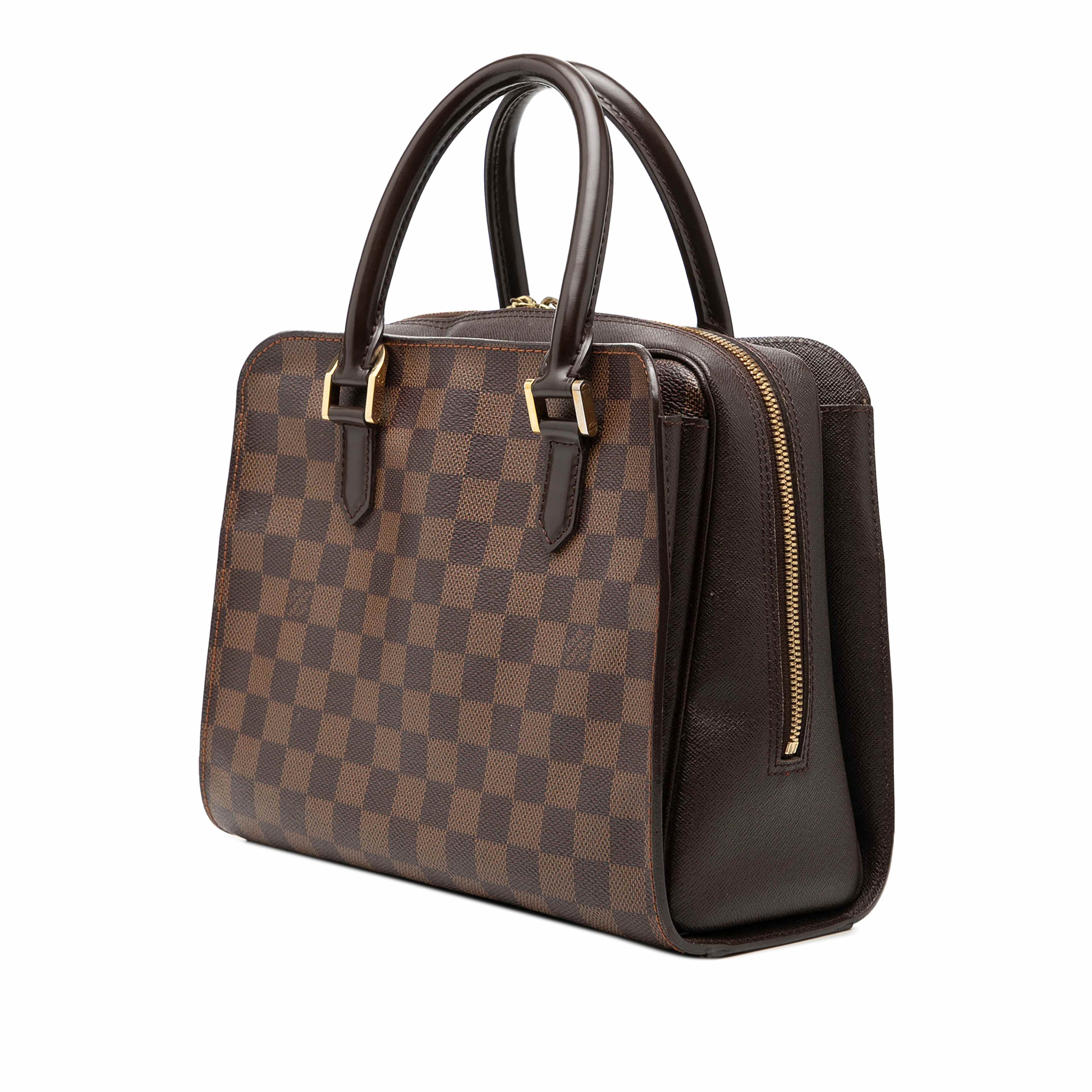 Louis Vuitton Damier Ebene Triana, från Luxclusif, i färgen brown. Klicka för att öppna bilden i stort format