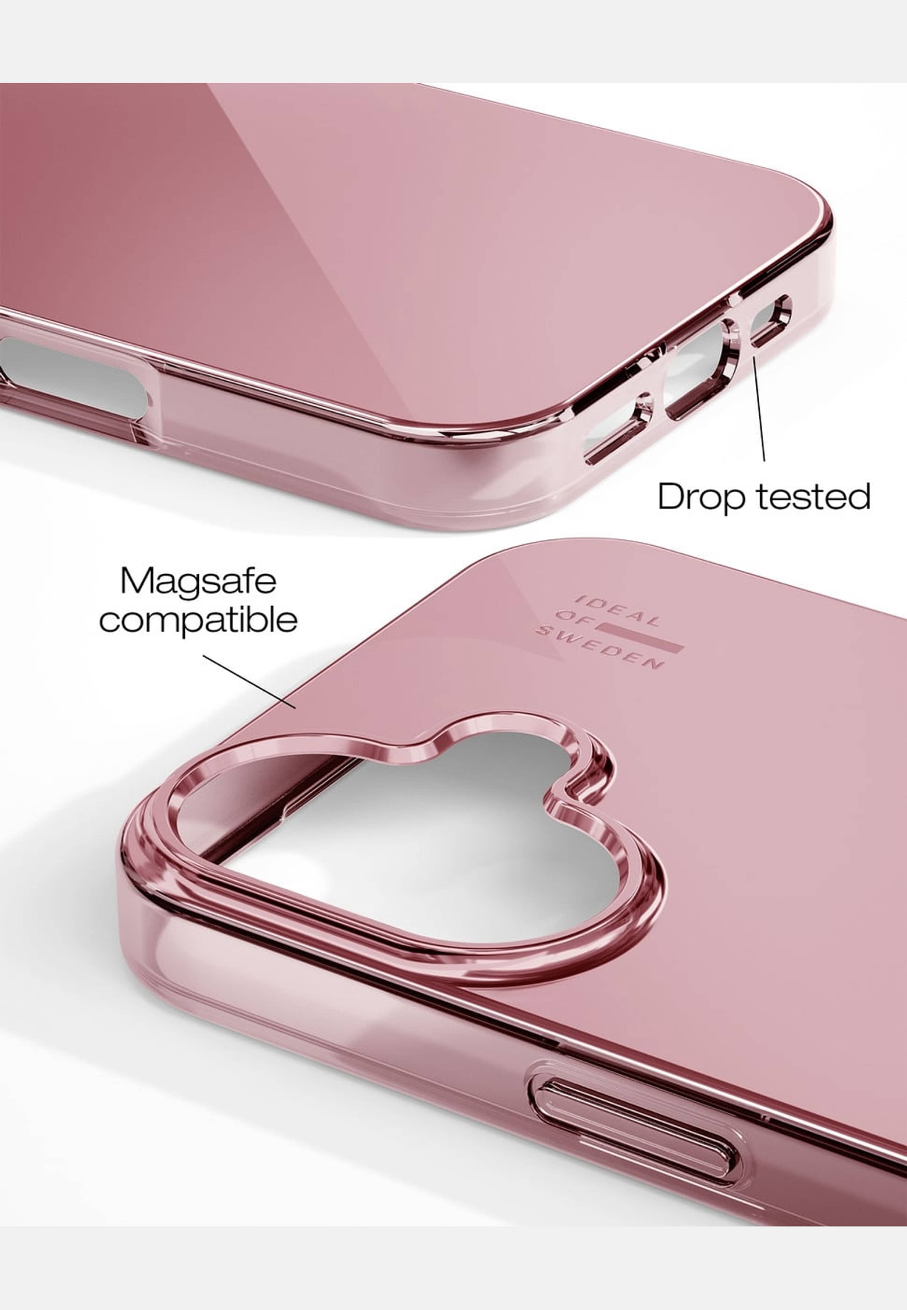 Mirror Case Magsafe Iphone, från Ideal Of Sweden, i färgen pink. Klicka för att öppna bilden i stort format