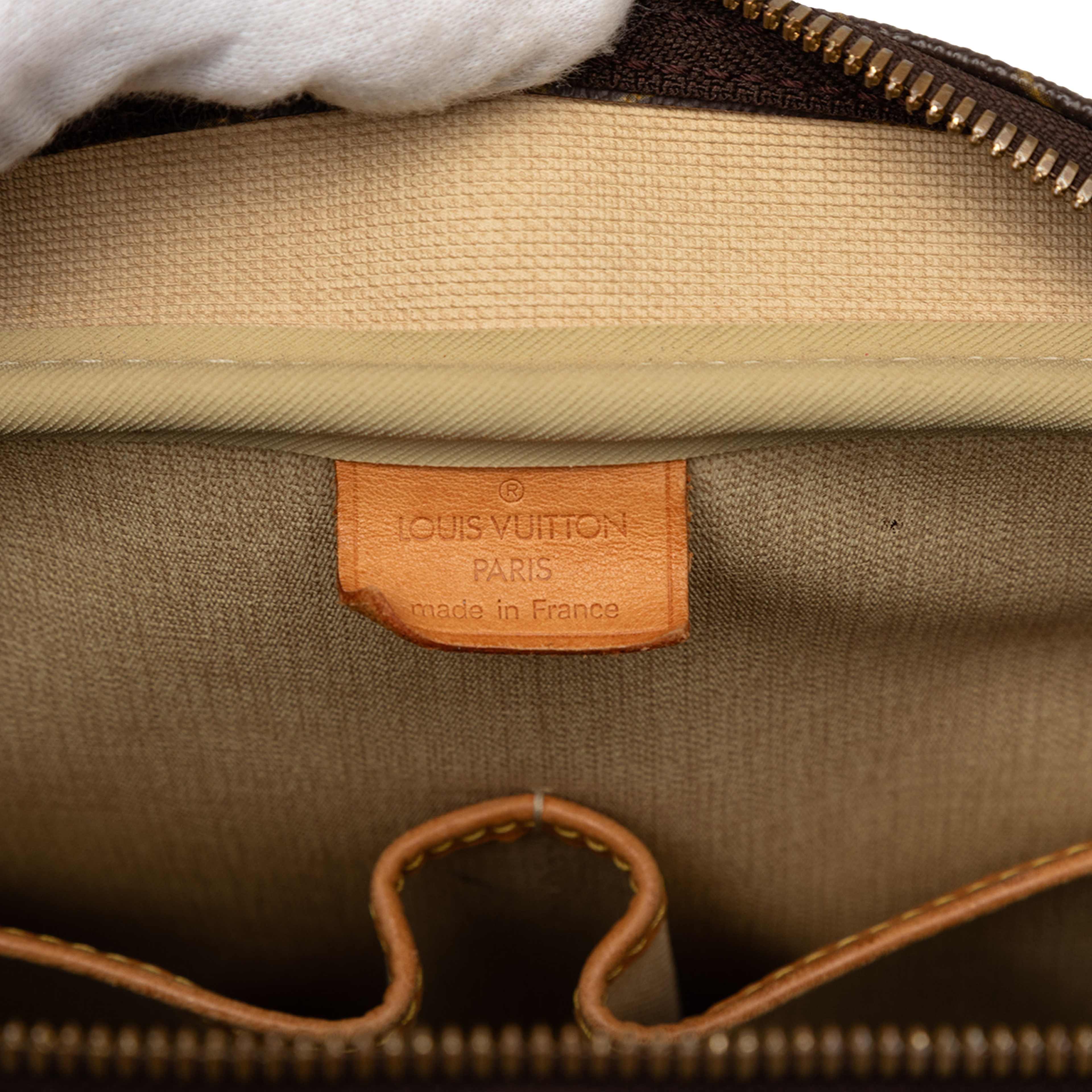 Louis Vuitton Monogram Deauville, från Luxclusif, i färgen brown. Klicka för att öppna bilden i stort format