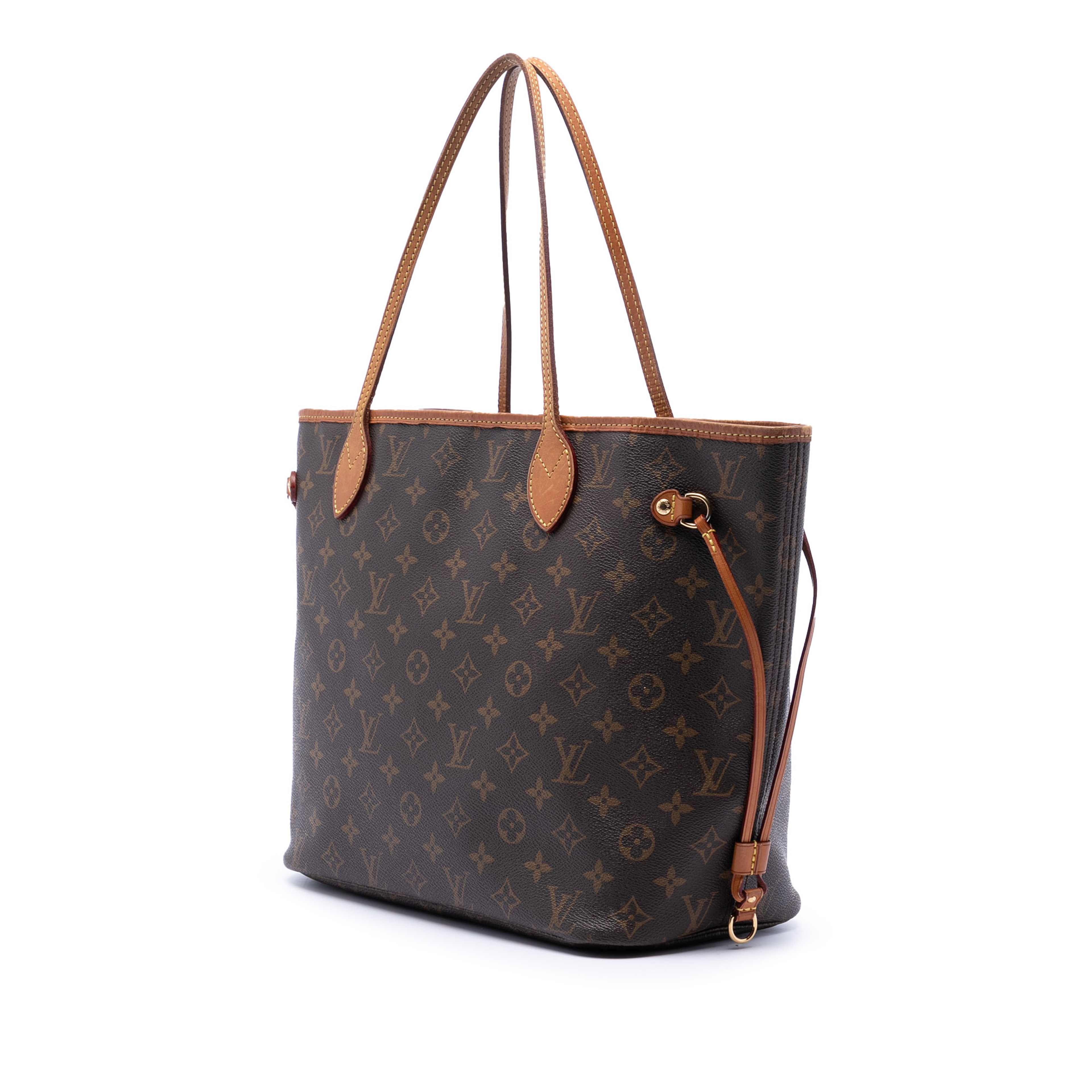 Louis Vuitton Monogram Neverfull Mm, från Luxclusif, i färgen brown. Klicka för att öppna bilden i stort format