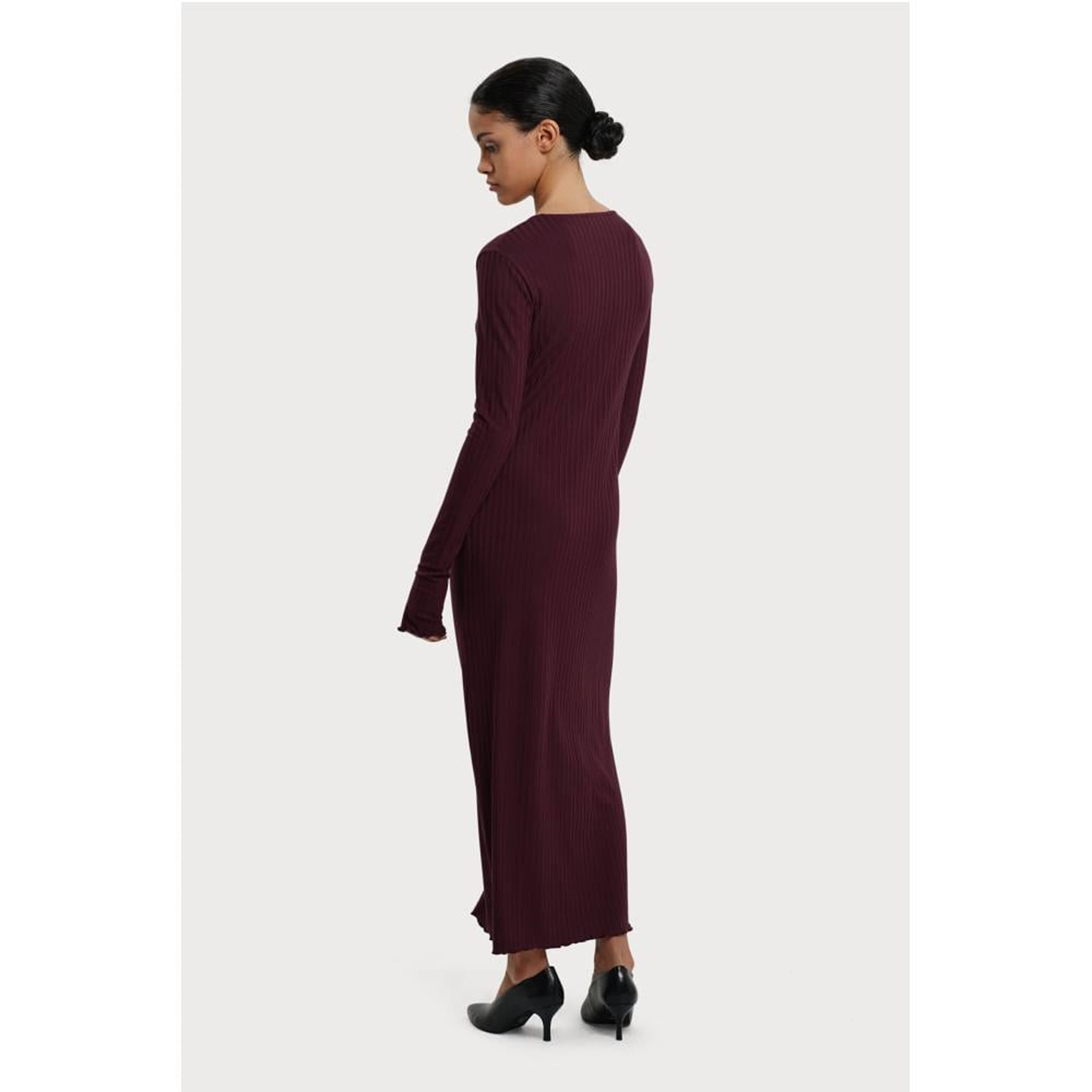 Odette Dress - Wine