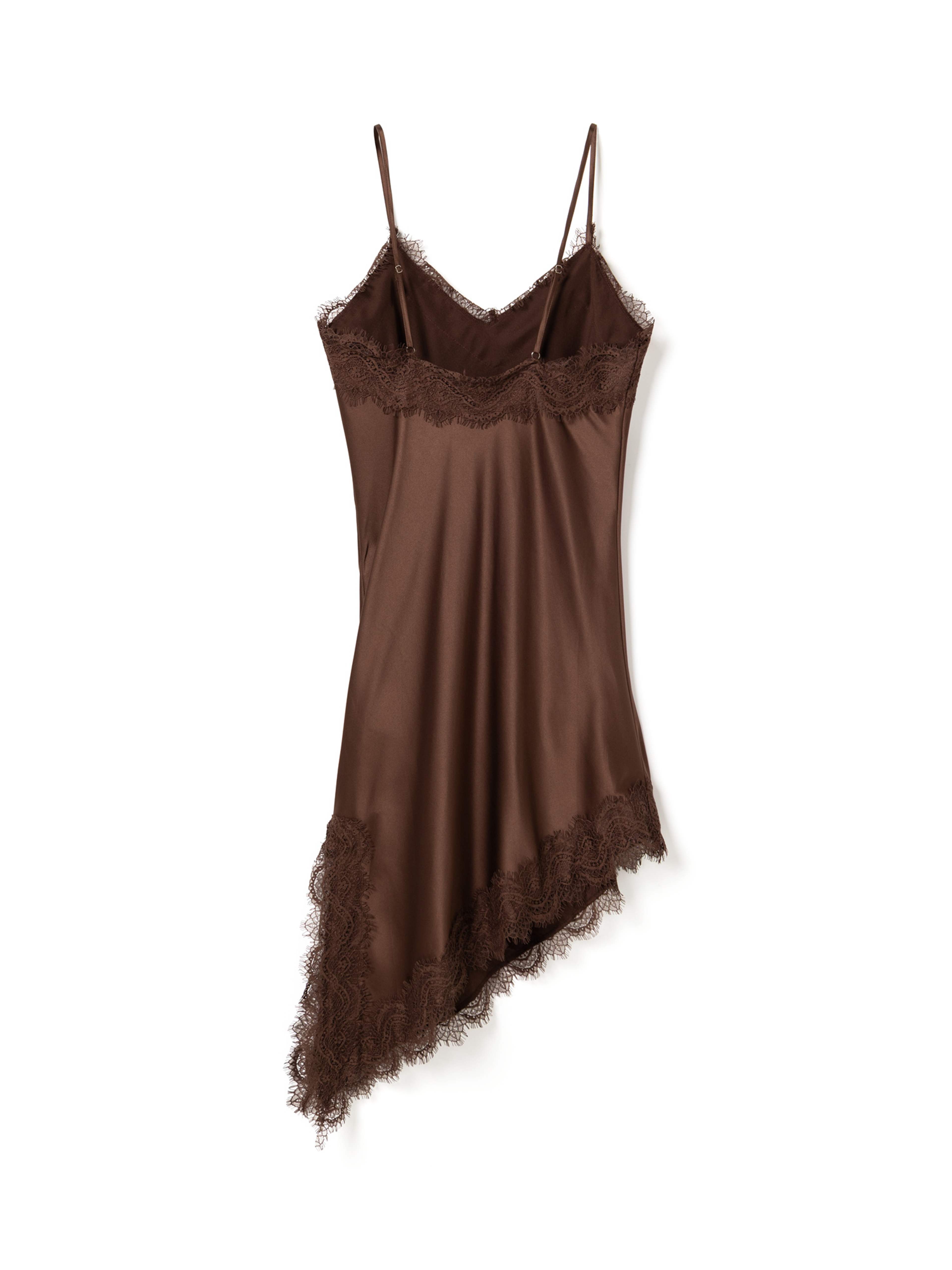 N-merlie Dress - Chocolate, från Noella, i färgen chocolate. Klicka för att öppna bilden i stort format